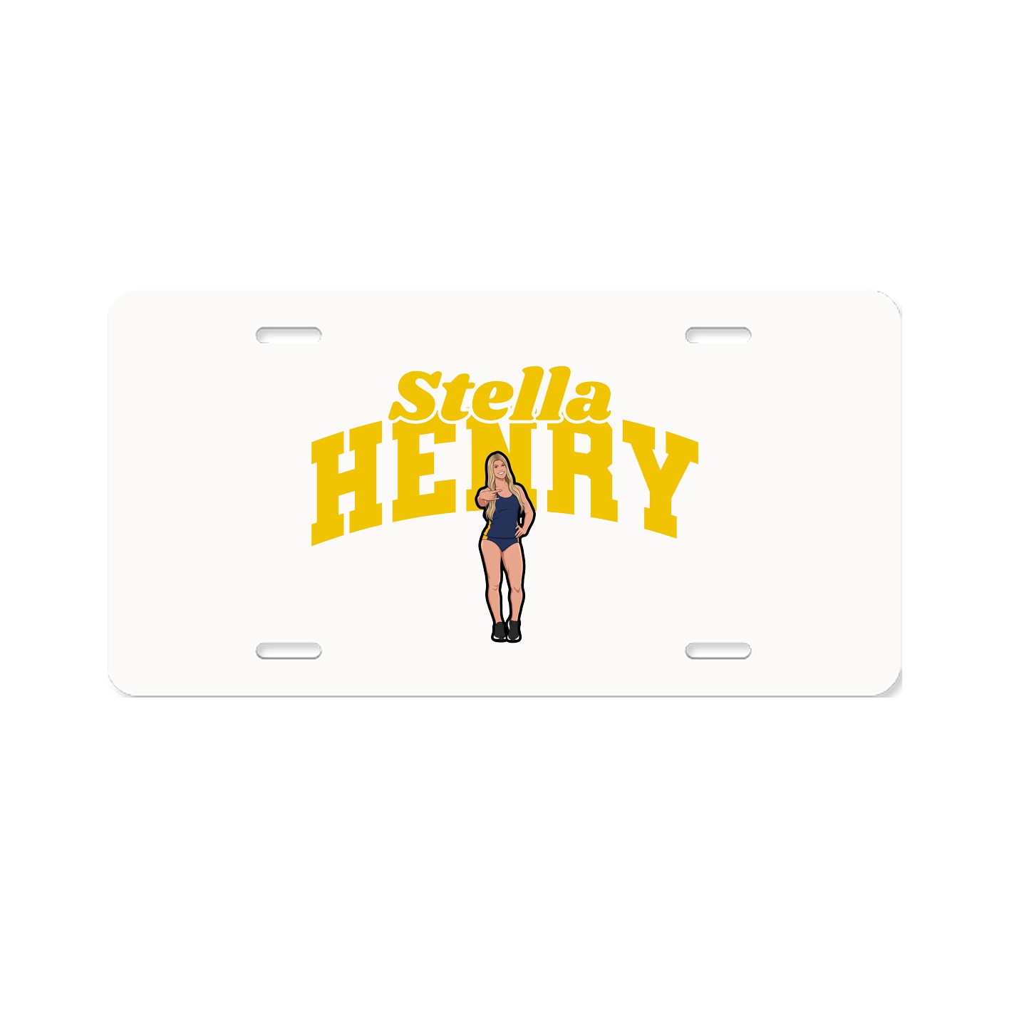 License Plate — Signature Arch in Classic