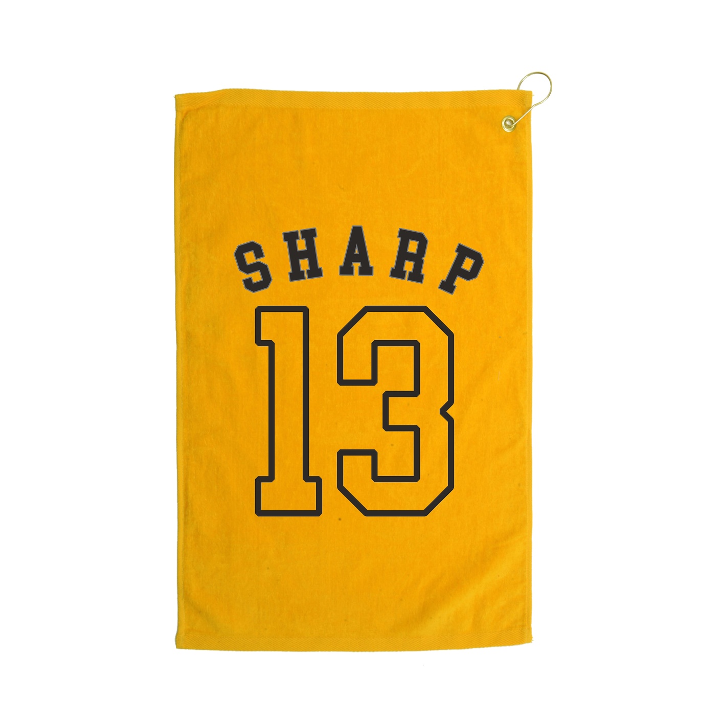 Golf Towel — Shirsey Arch in Gold
