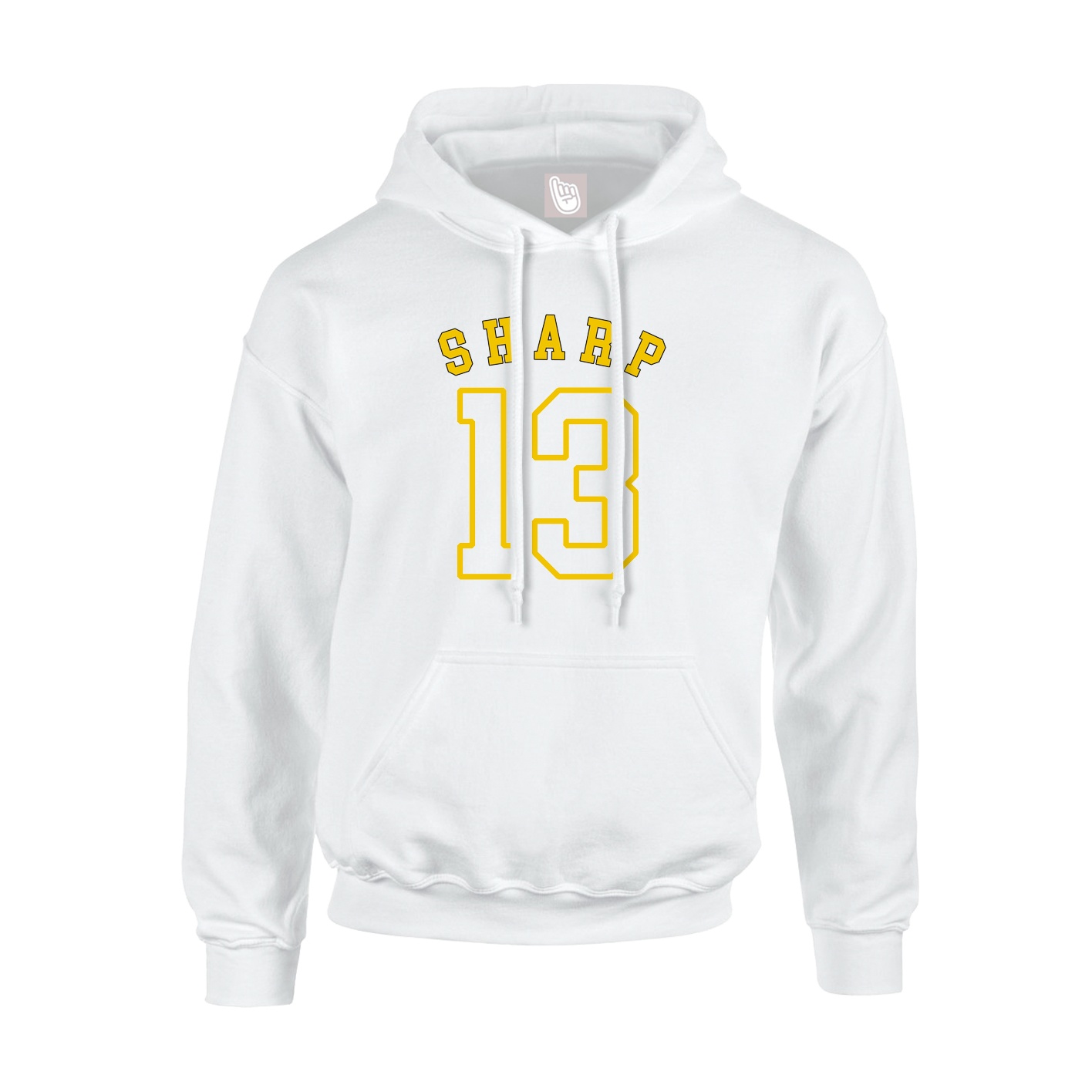 Hoodie — Shirsey Arch in White