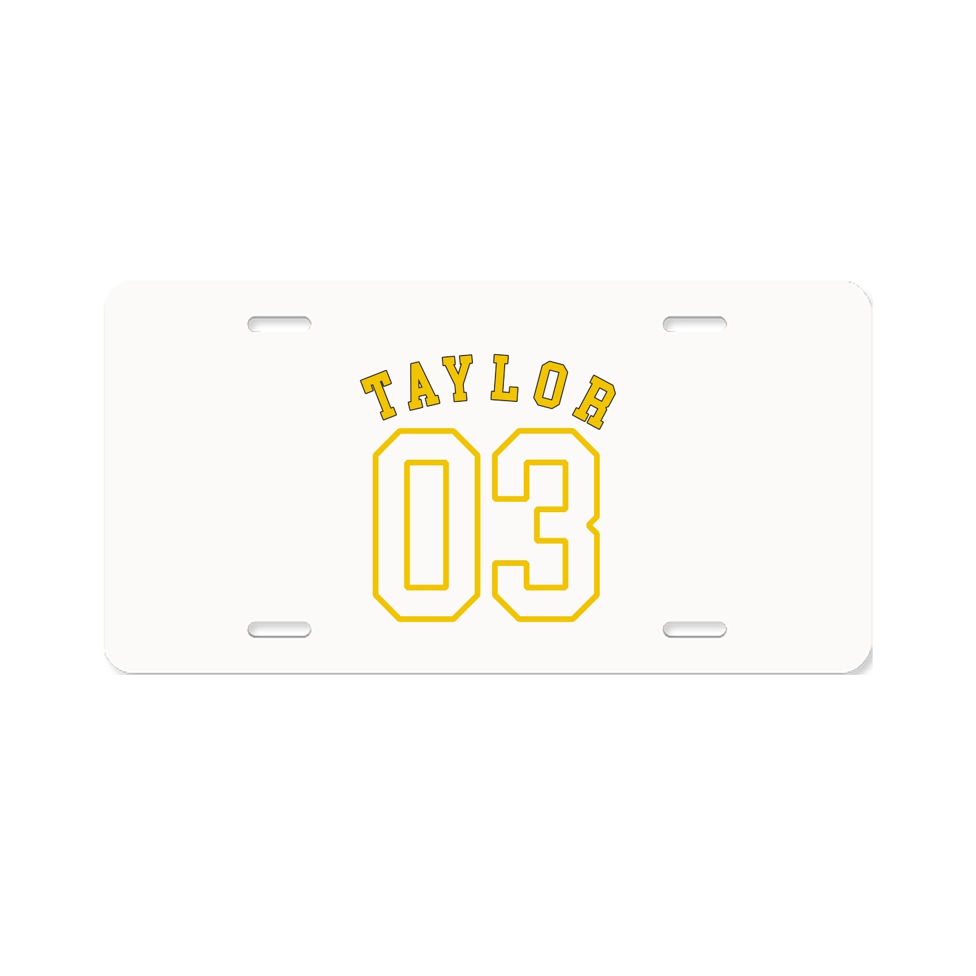 License Plate — Shirsey Arch in Classic