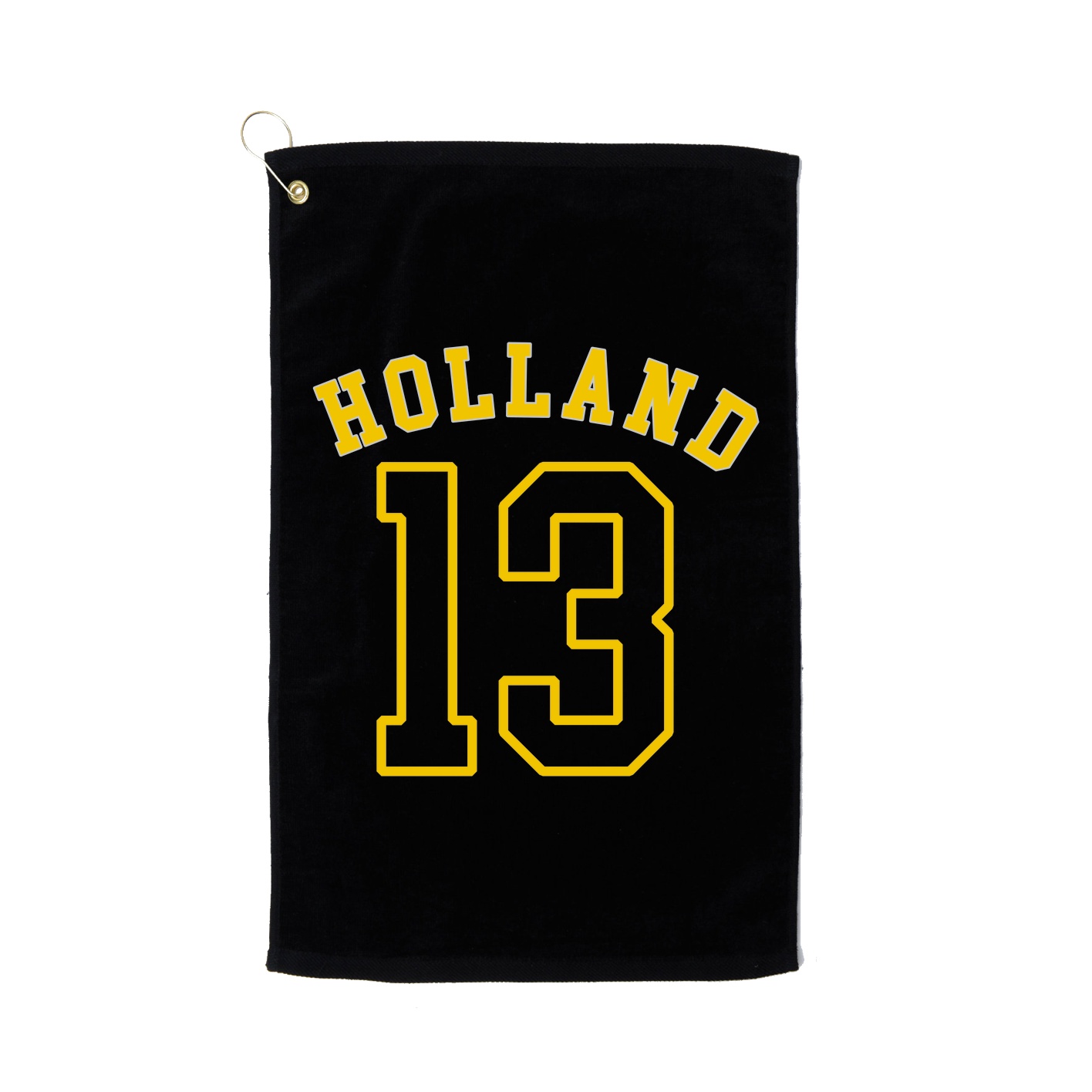 Golf Towel — Shirsey Arch in Black