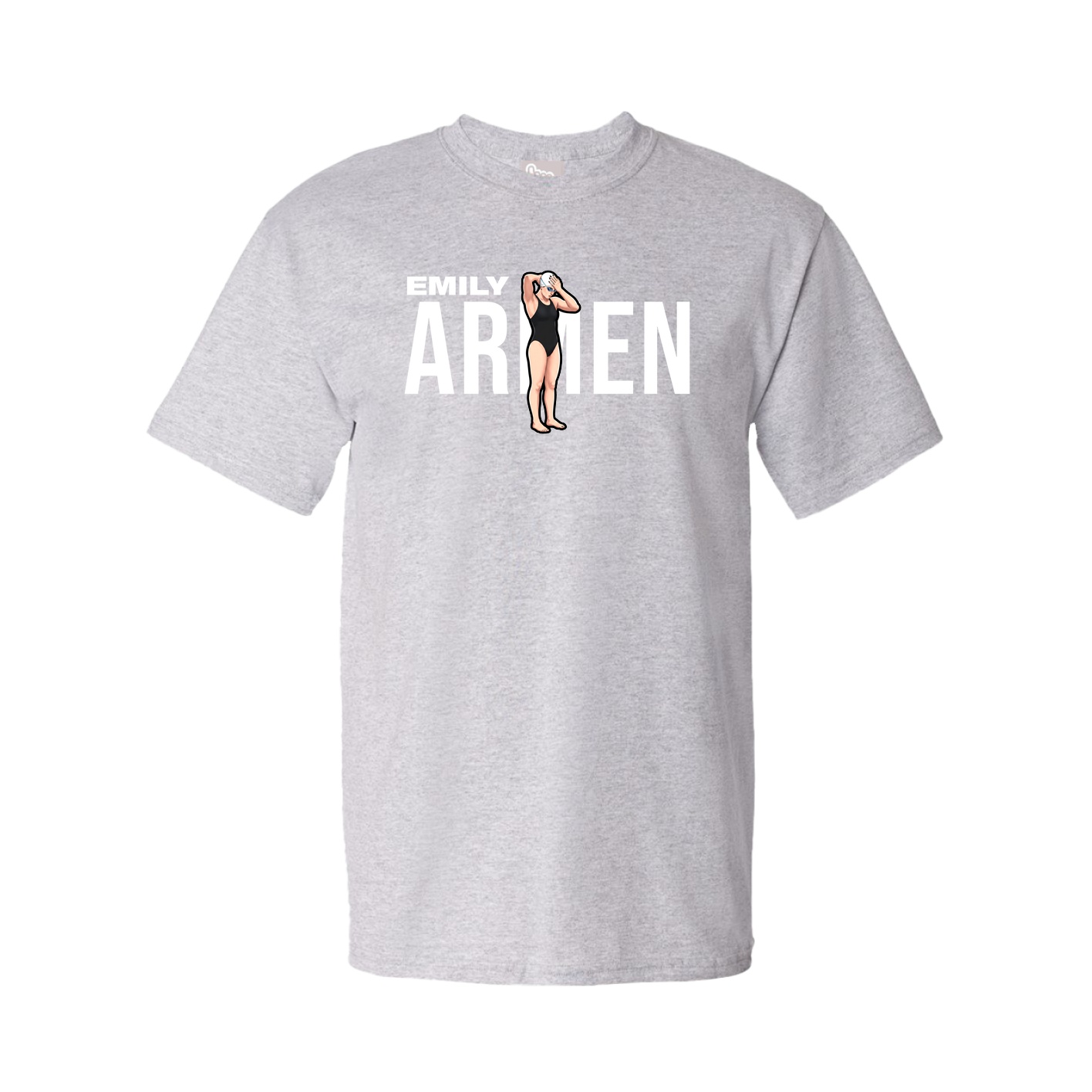 Youth Tee — Player Name in Grey