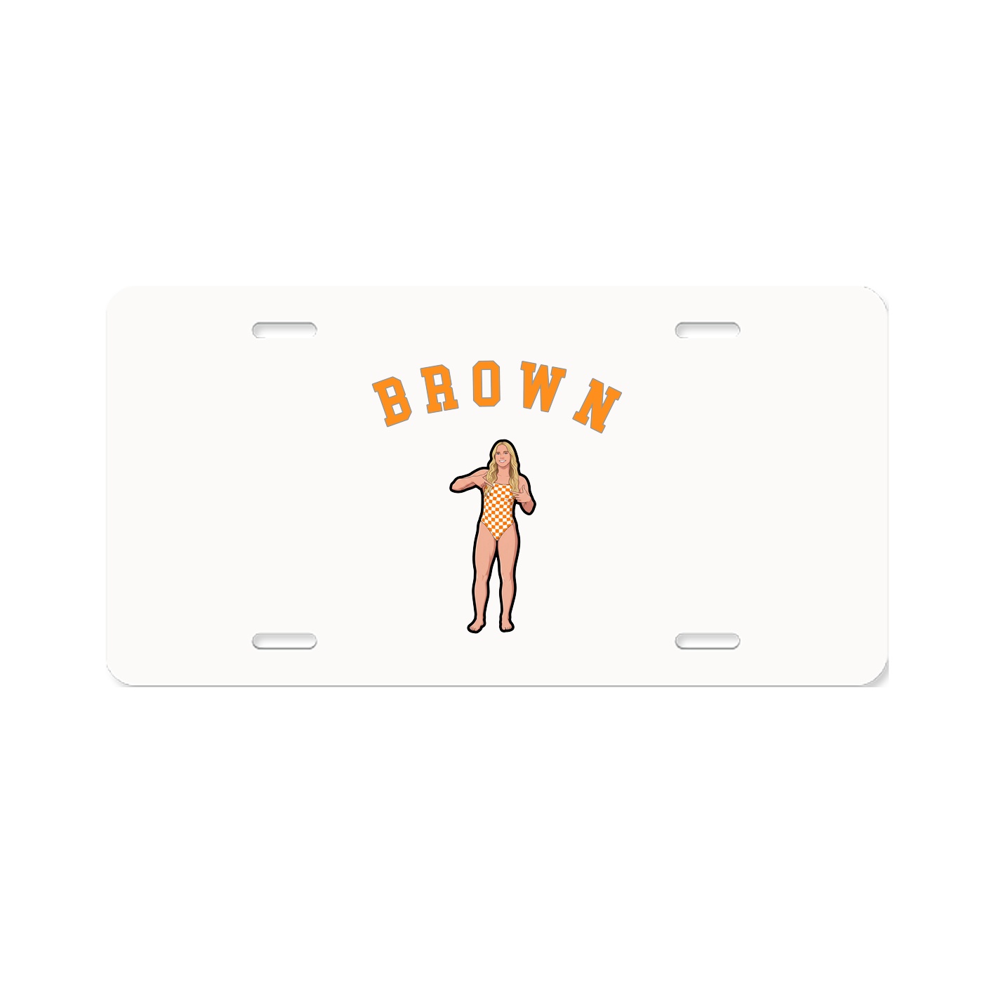License Plate — Shirsey Arch in Classic