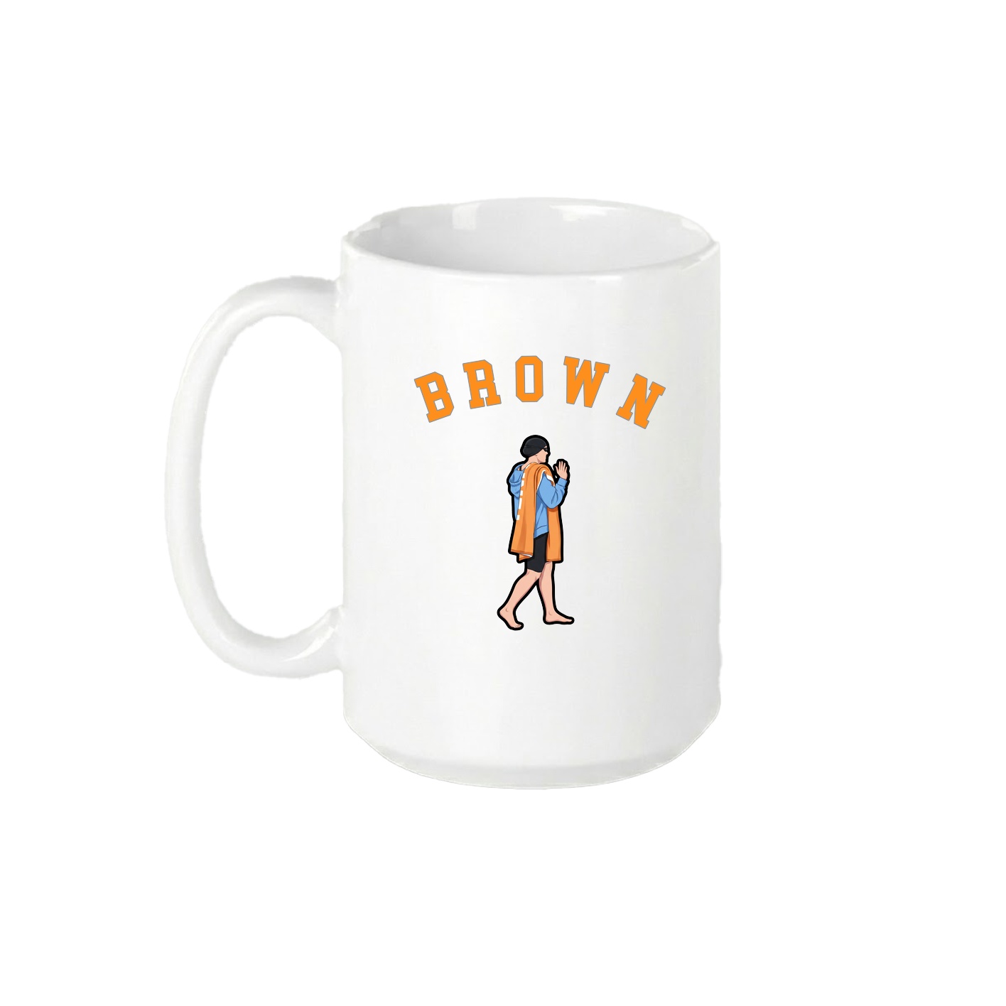 15oz Coffee Mug — Shirsey Arch in White