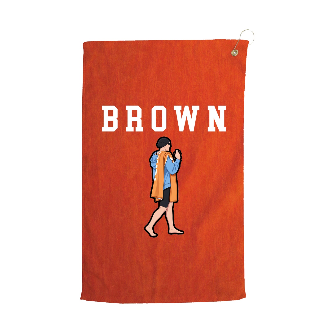 Golf Towel — Shirsey in Orange