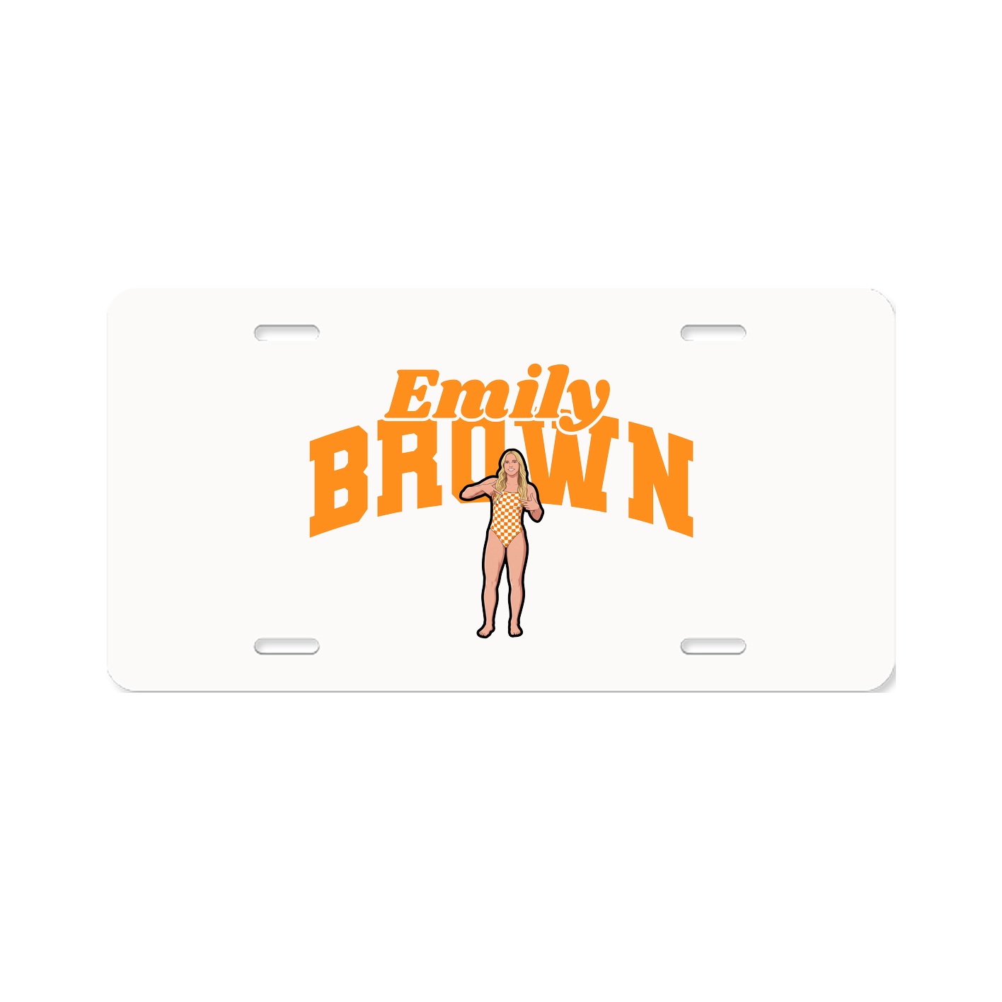 License Plate — Signature Arch in Classic
