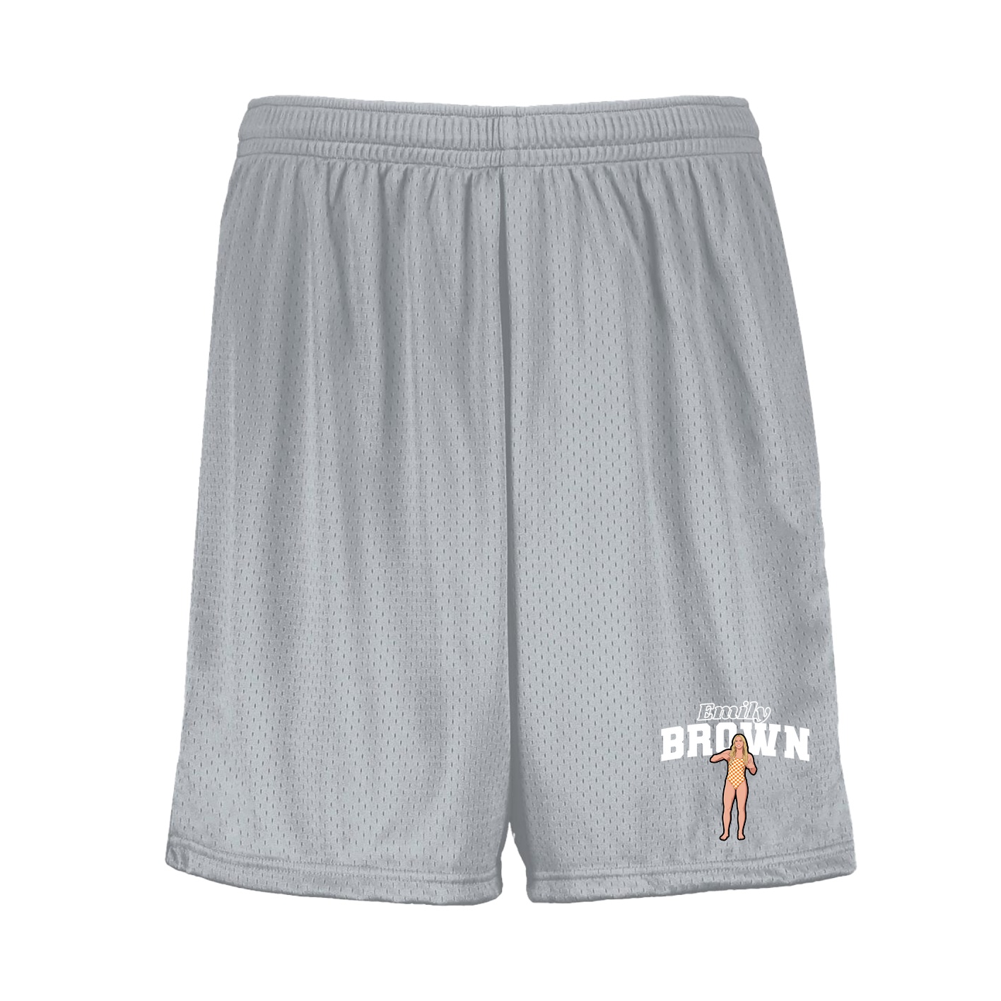 Shorts — Name Arch in Silver
