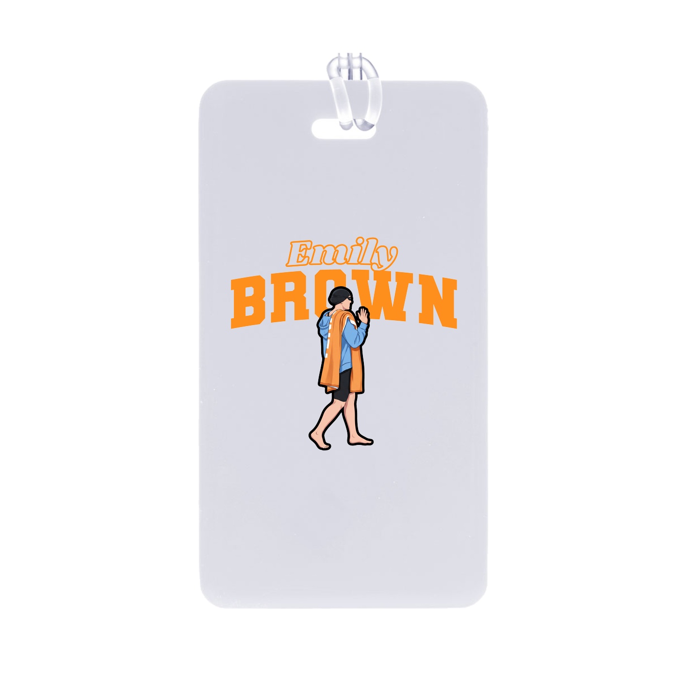Bag Tag — Name Arch in Classic