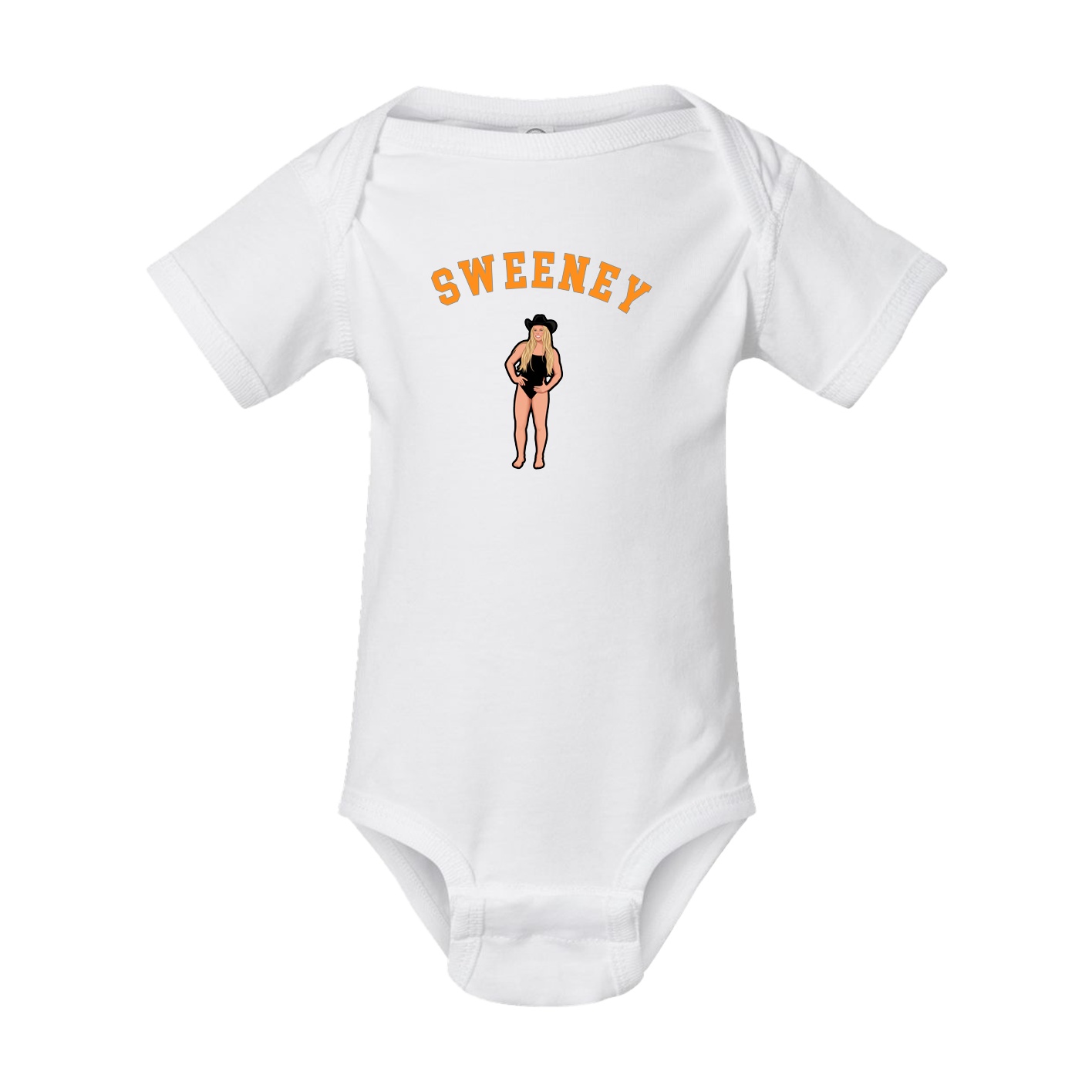 Baby Onesie — Shirsey Arch in White