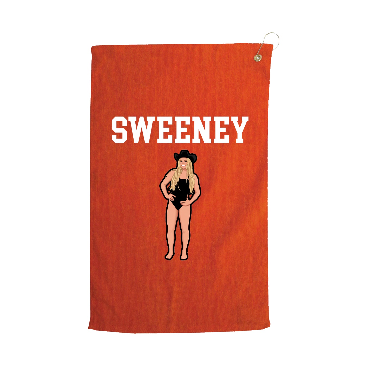 Golf Towel — Shirsey in Orange