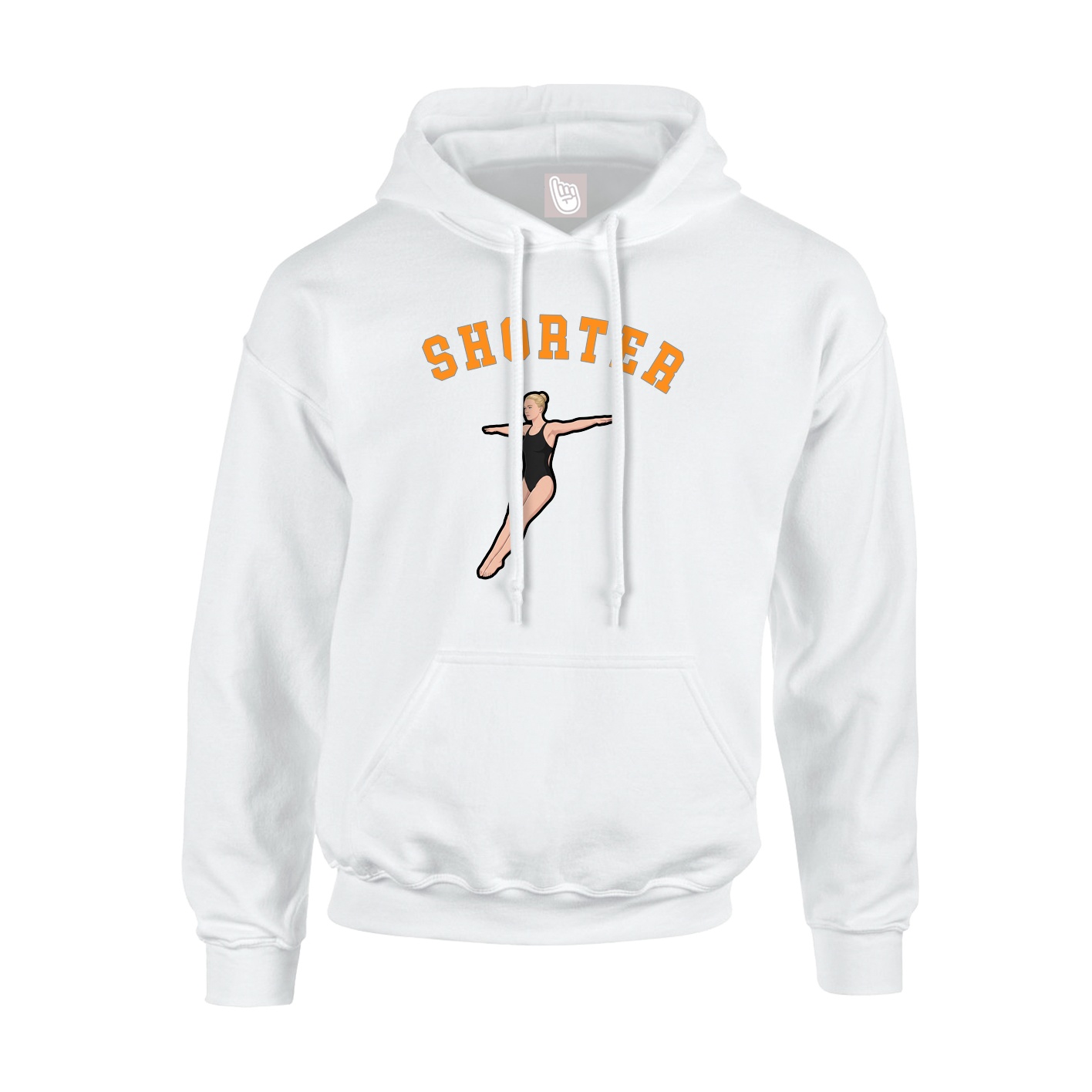 Hoodie — Shirsey Arch in White