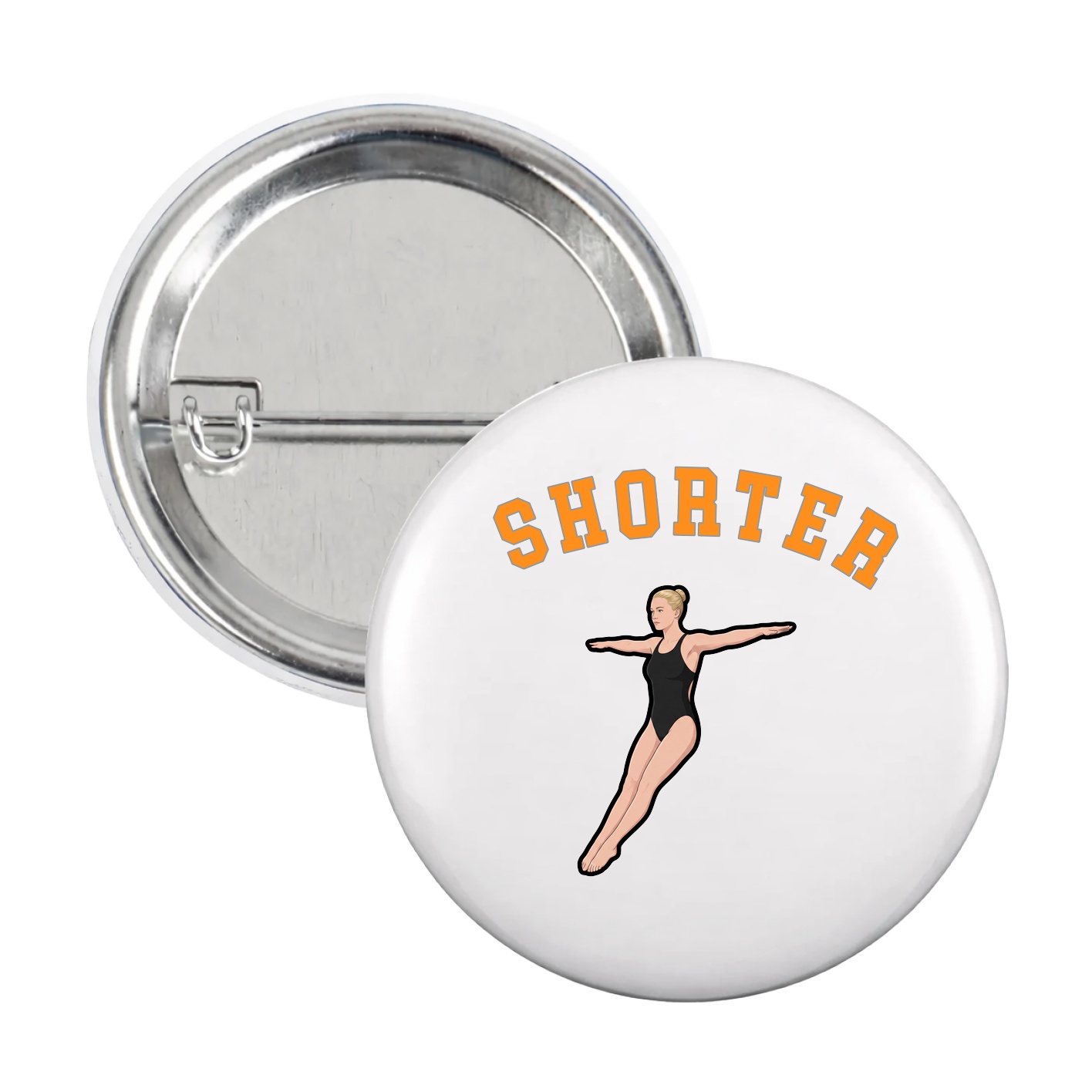 Game Day Button — Shirsey Arch in White
