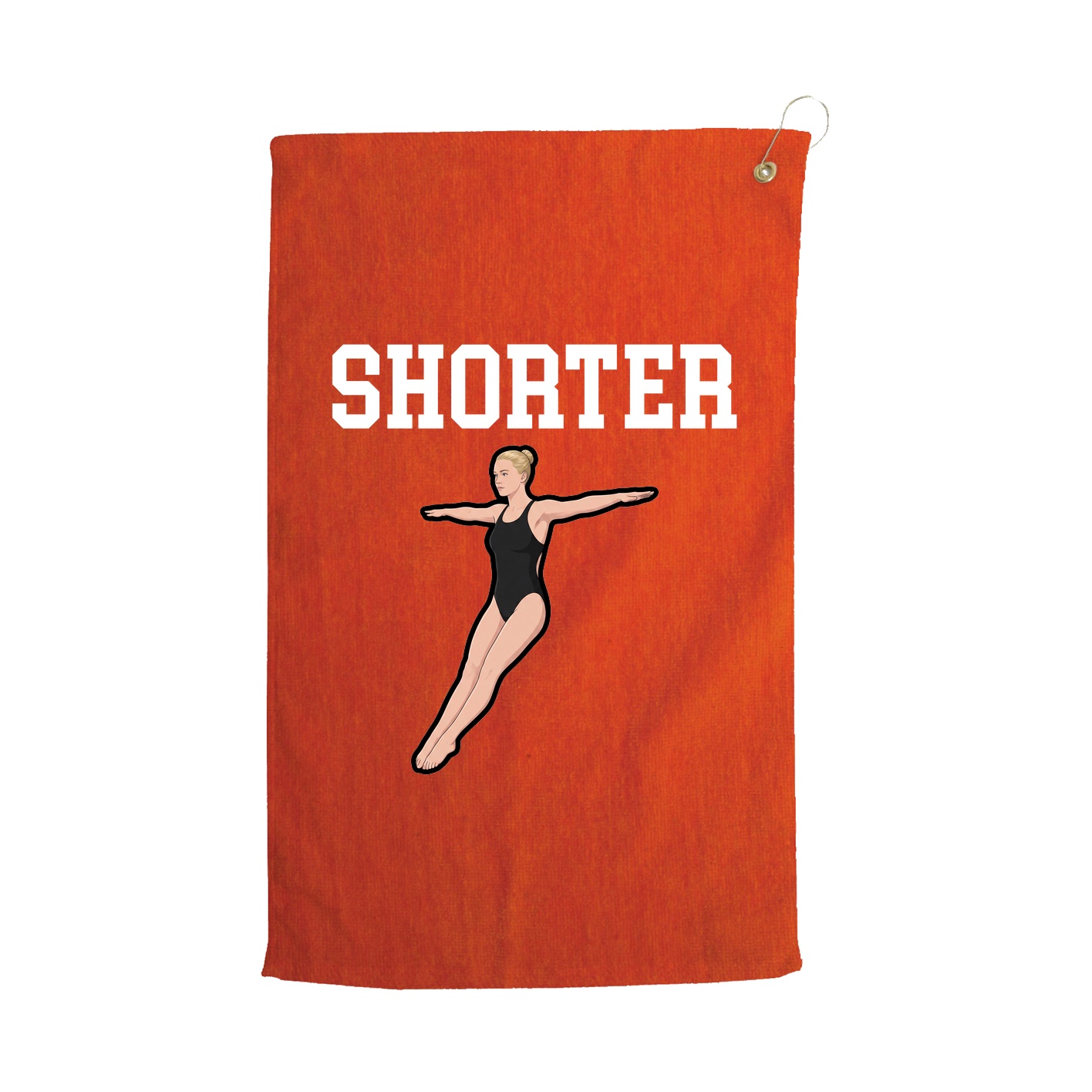 Golf Towel — Shirsey in Orange