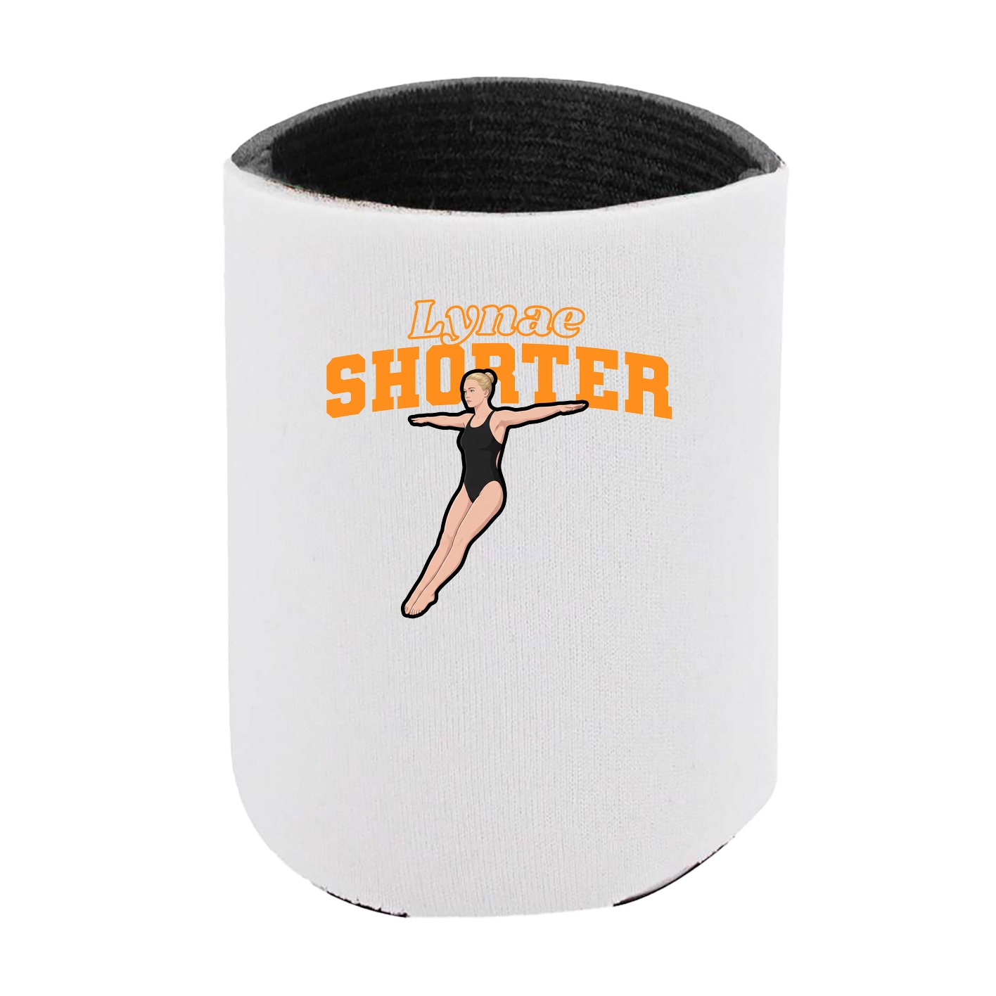 Can Holder — Name Arch in White