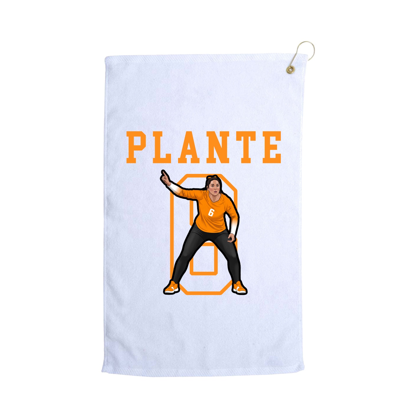 Golf Towel — Shirsey in White