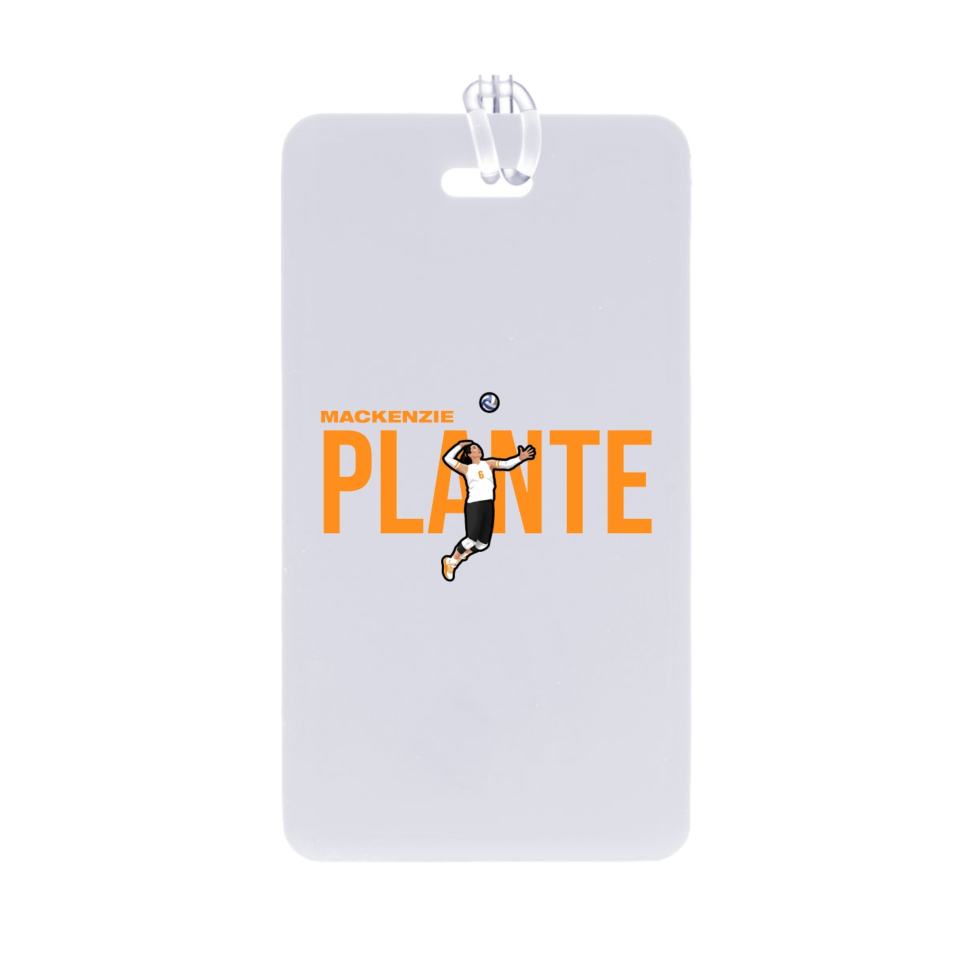 Bag Tag — Player Name in Classic
