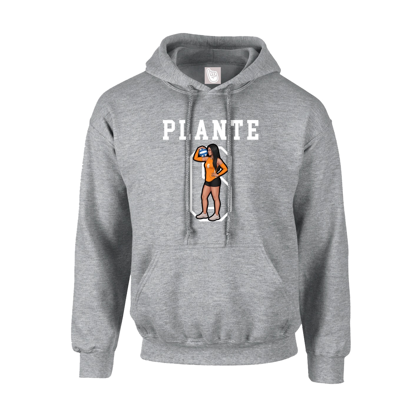 Hoodie — Shirsey in Grey