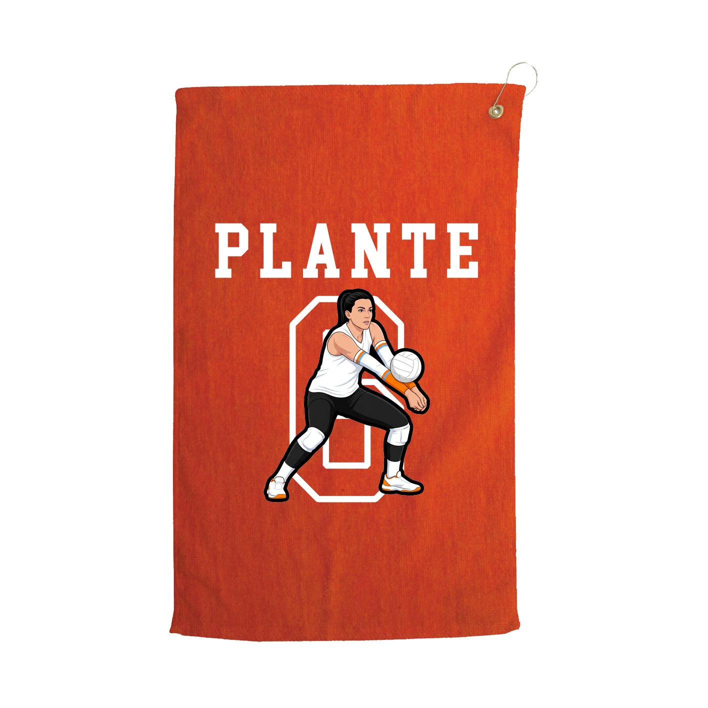 Golf Towel — Shirsey in Orange