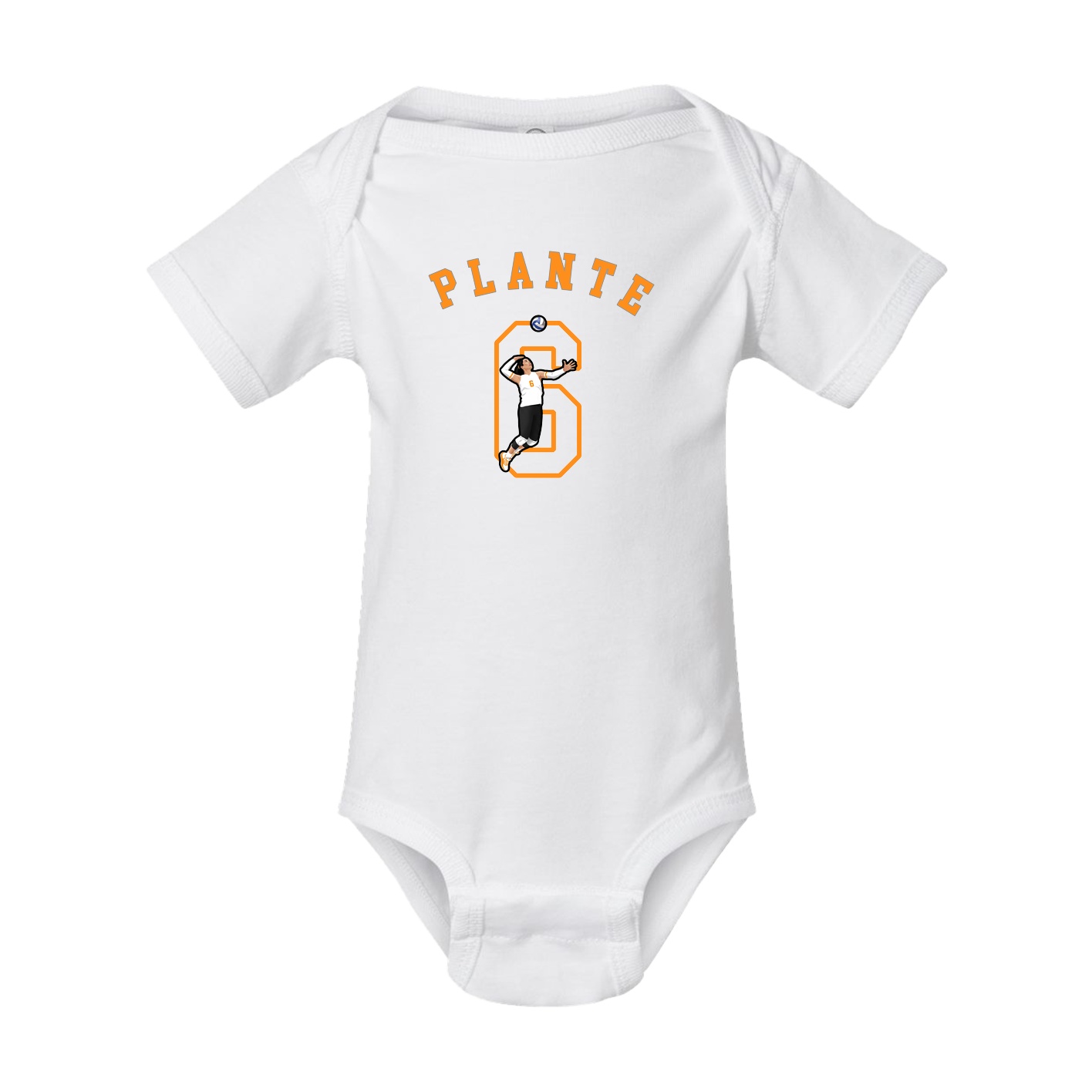 Baby Onesie — Shirsey Arch in White
