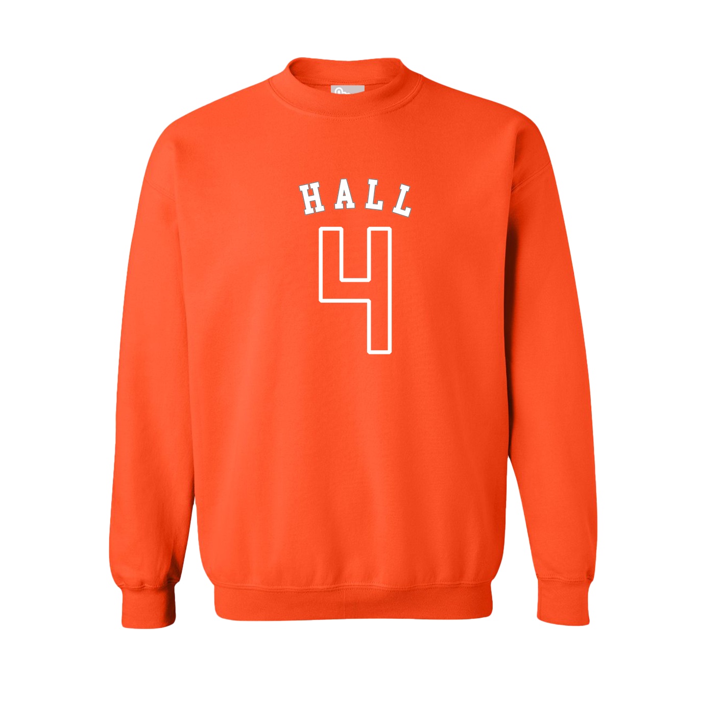Fleece Crew — Shirsey Arch in Orange