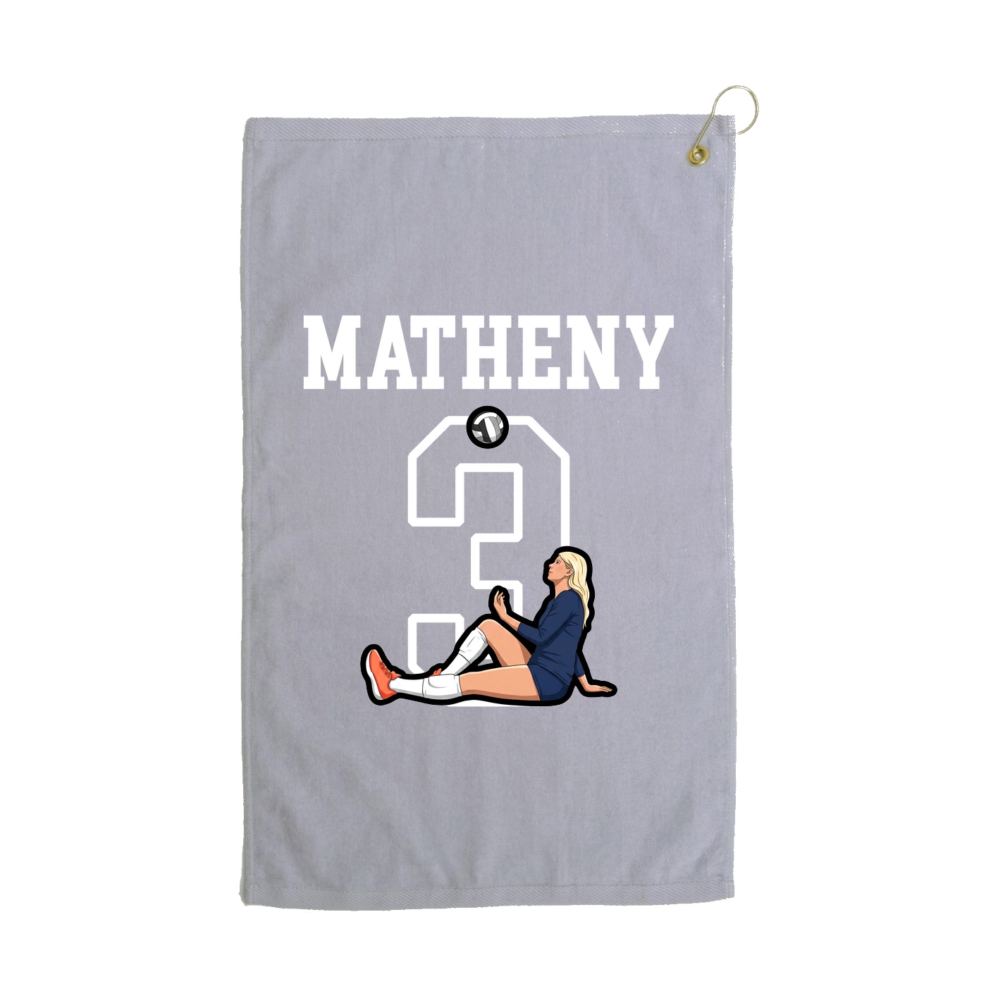 Golf Towel — Shirsey in Grey