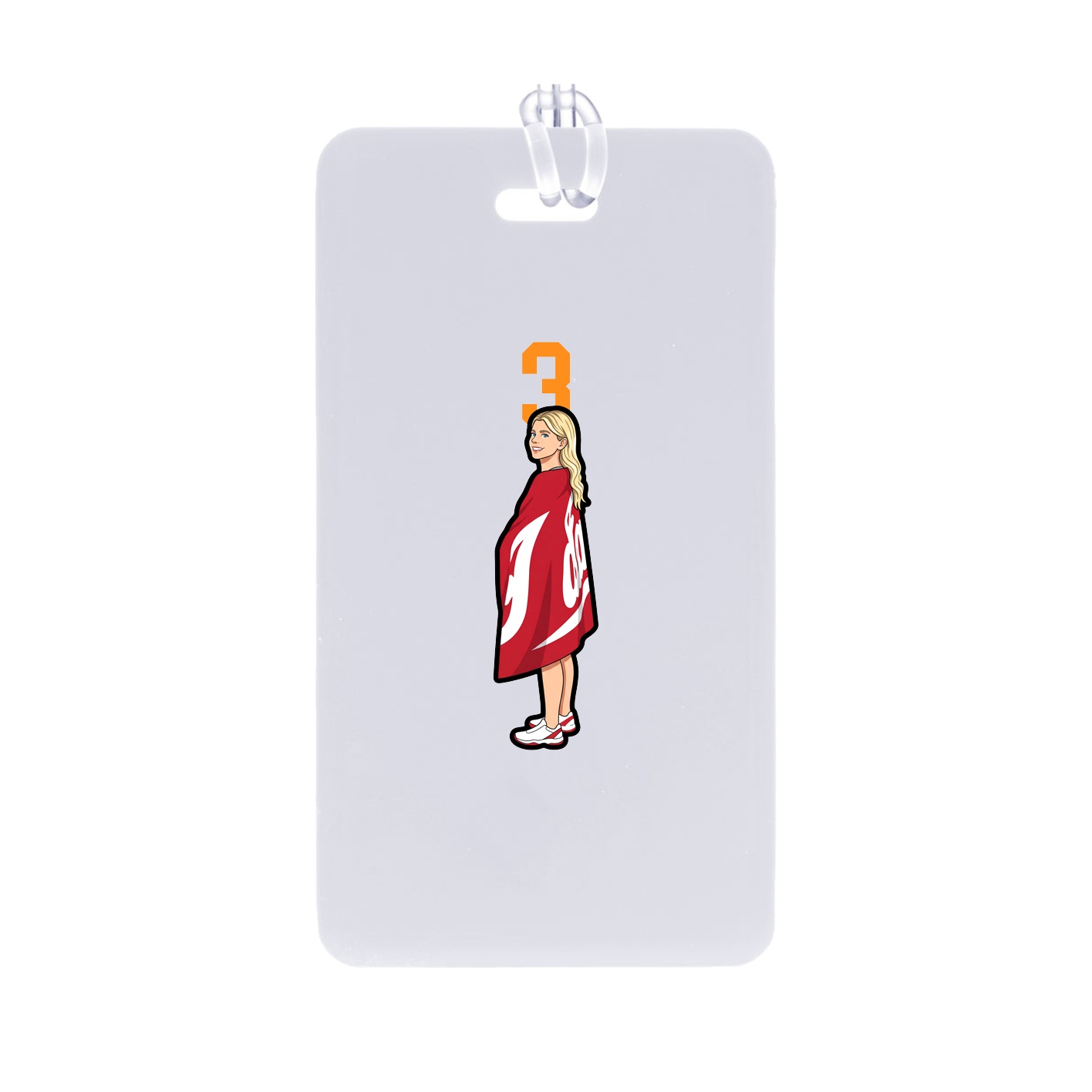 Bag Tag — Number Top in Classic