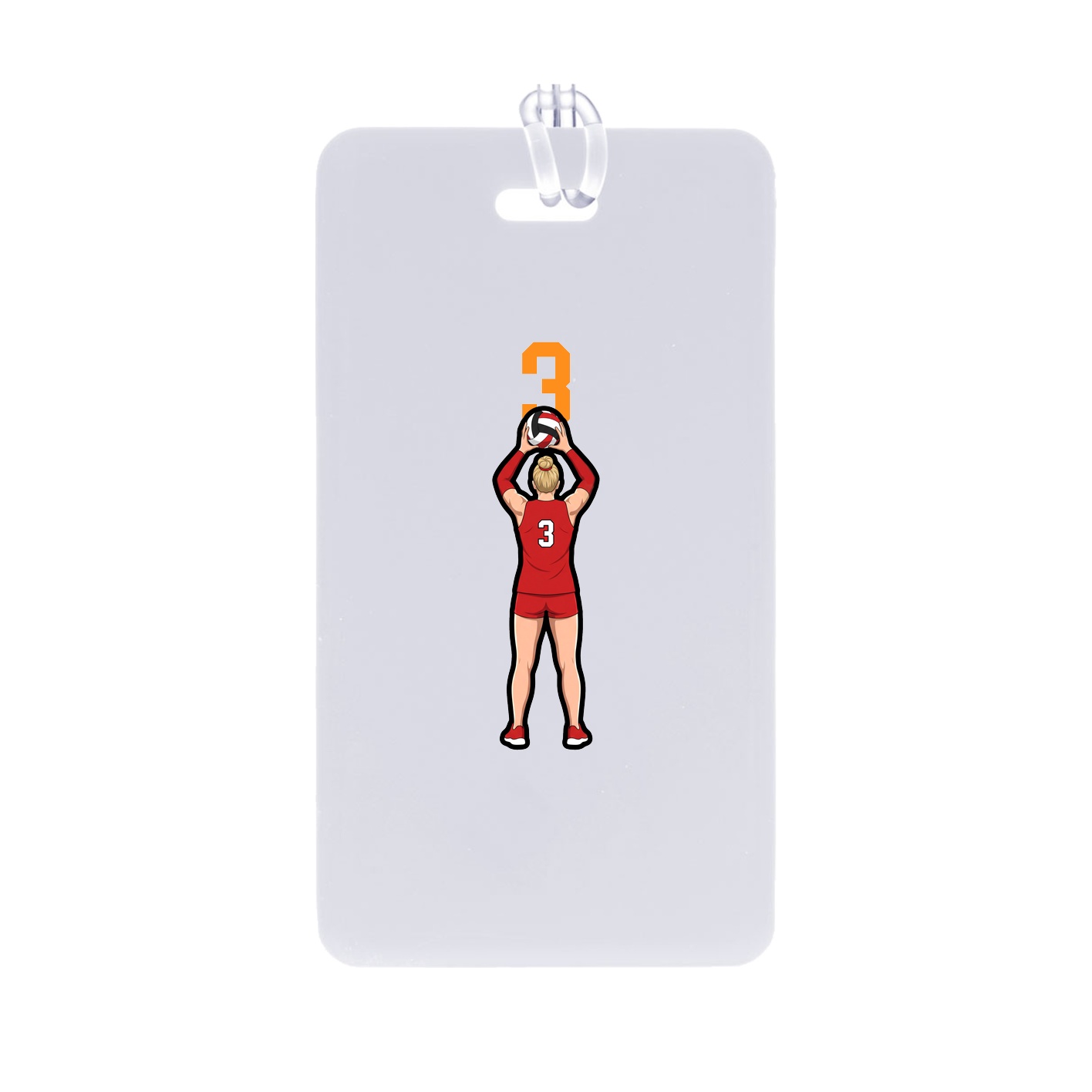 Bag Tag — Number Top in Classic