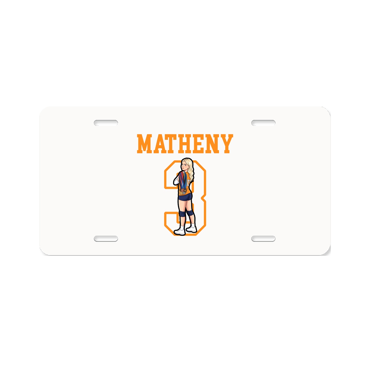 License Plate — Shirsey in Classic