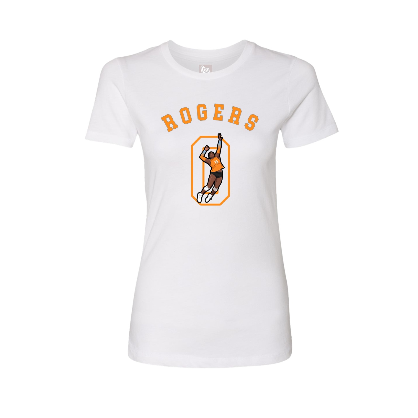 Womens Tee — Shirsey Arch in White