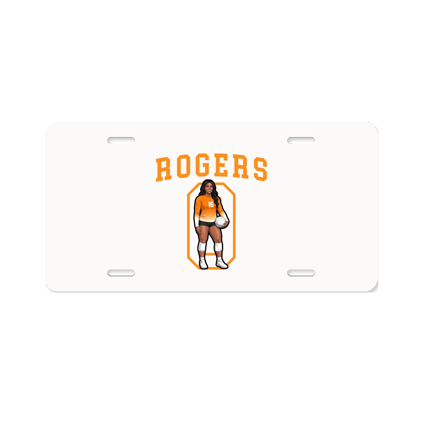 Aluminum License Plate