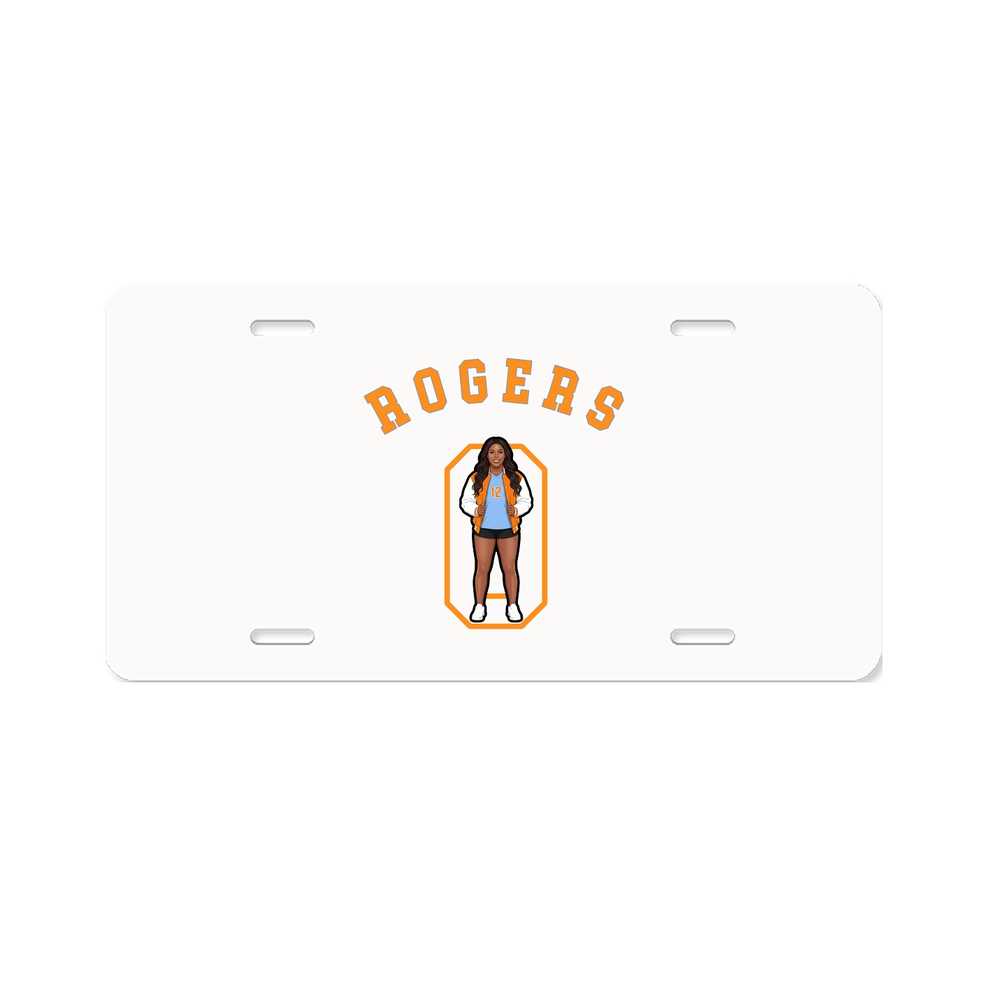 License Plate — Shirsey Arch in Classic