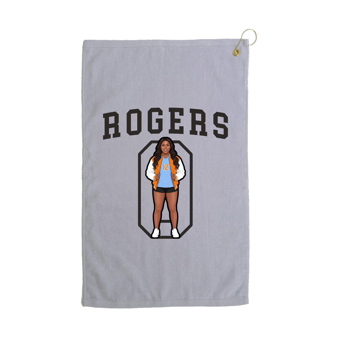 Golf Towel — Shirsey in Grey
