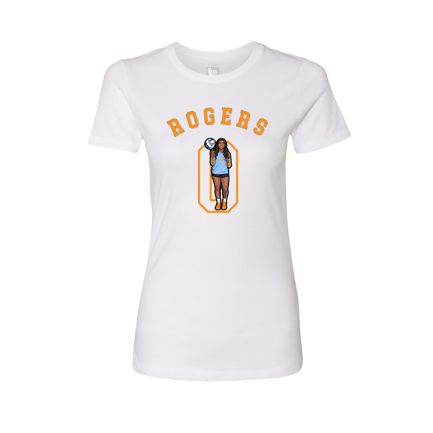 Womens Tee — Shirsey Arch in White