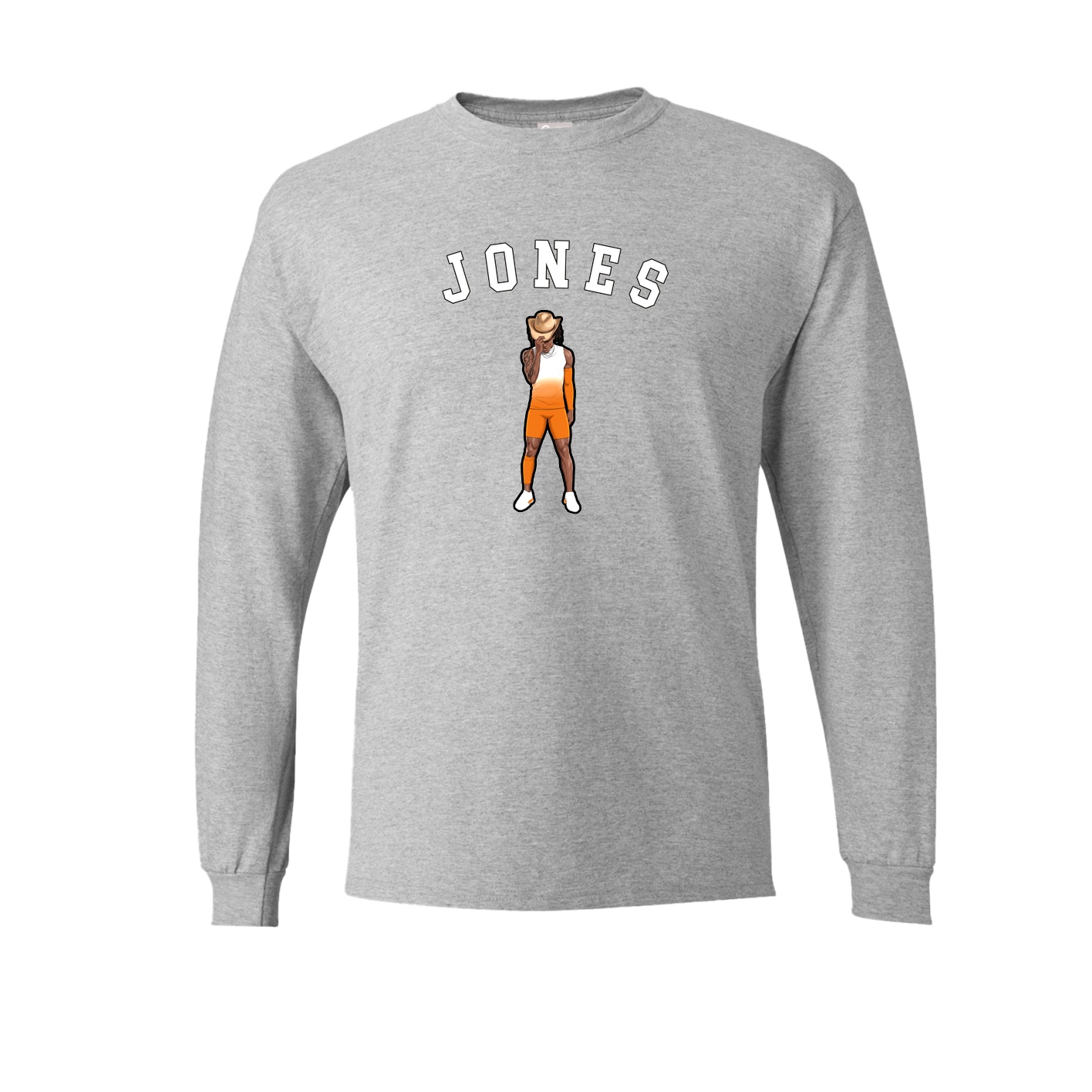Long Sleeve Tee — Shirsey Arch in Grey