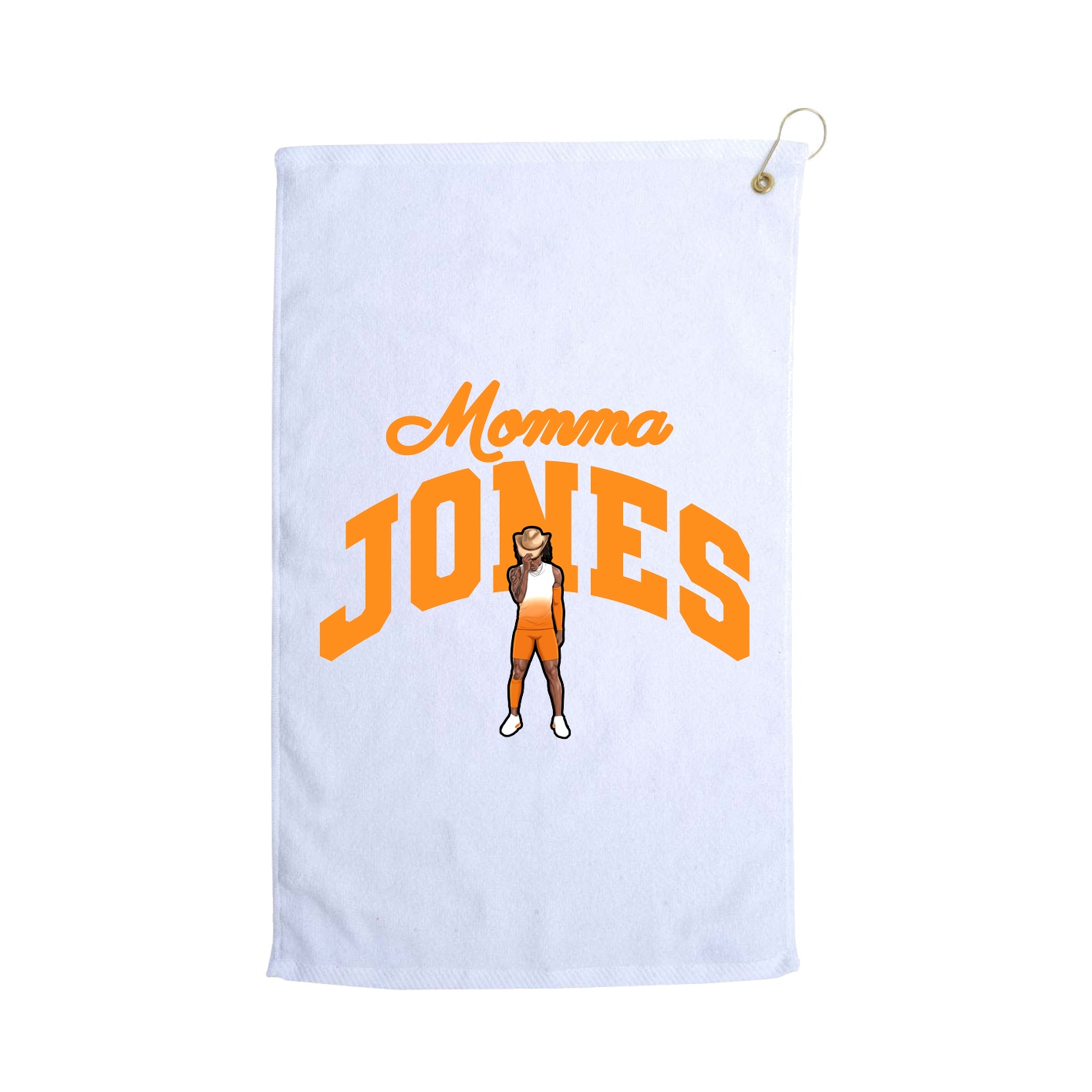 Golf Towel — Mothers Day Arch in White