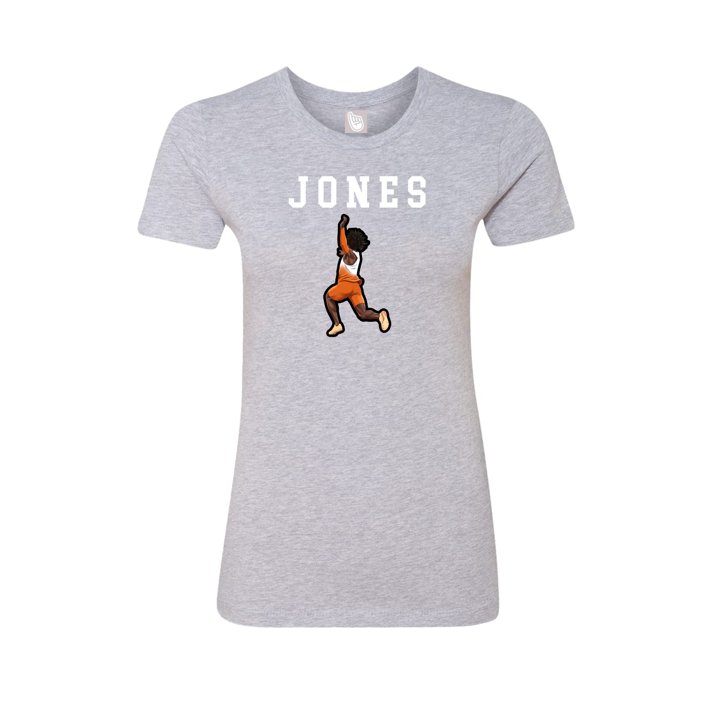Fitted Women's Tee — Shirsey in Grey