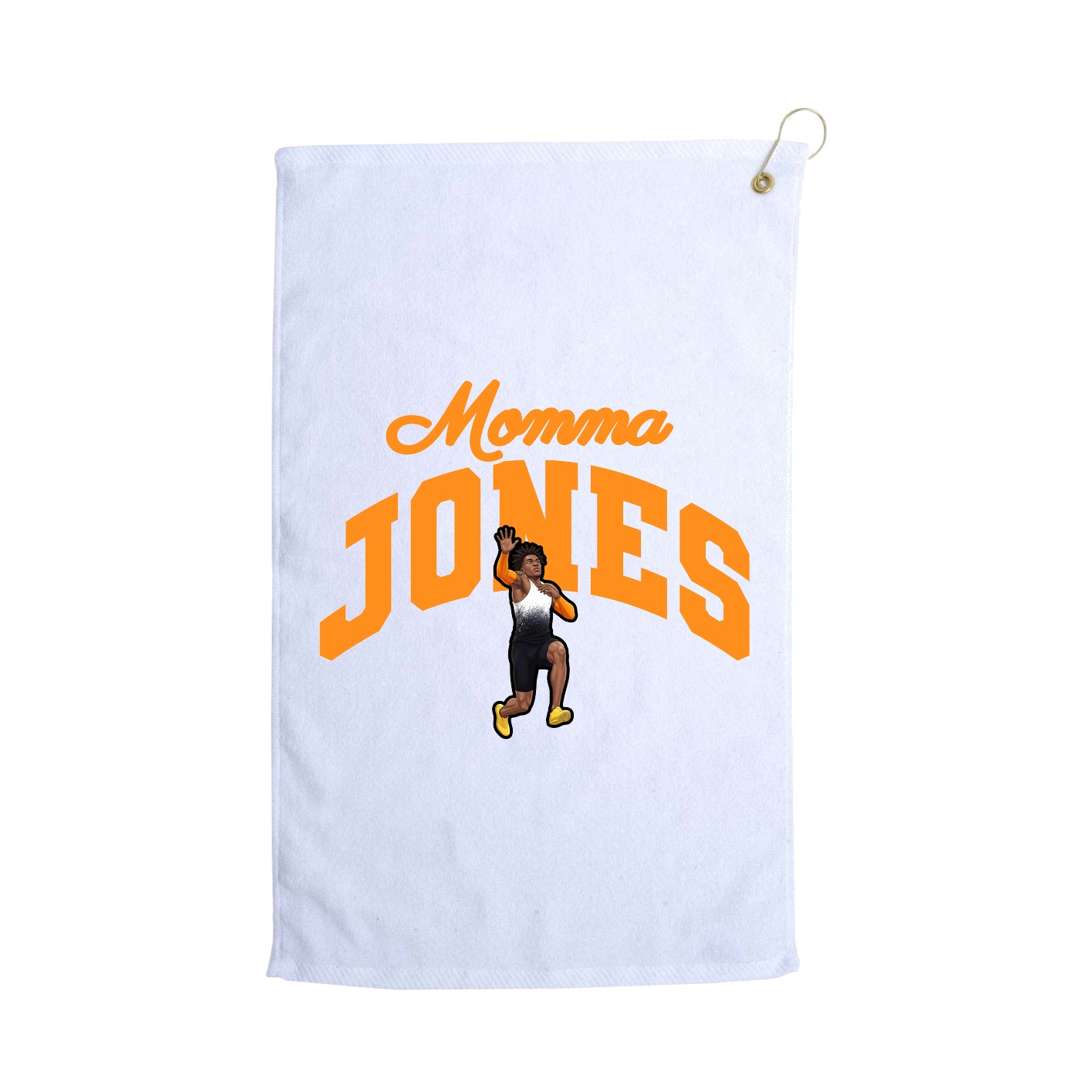 Golf Towel — Mothers Day Arch in White