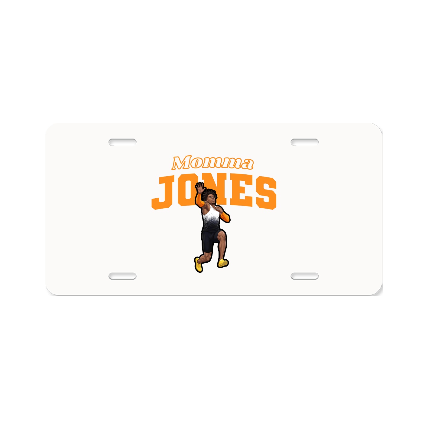 License Plate — Mothers Day Block in Classic
