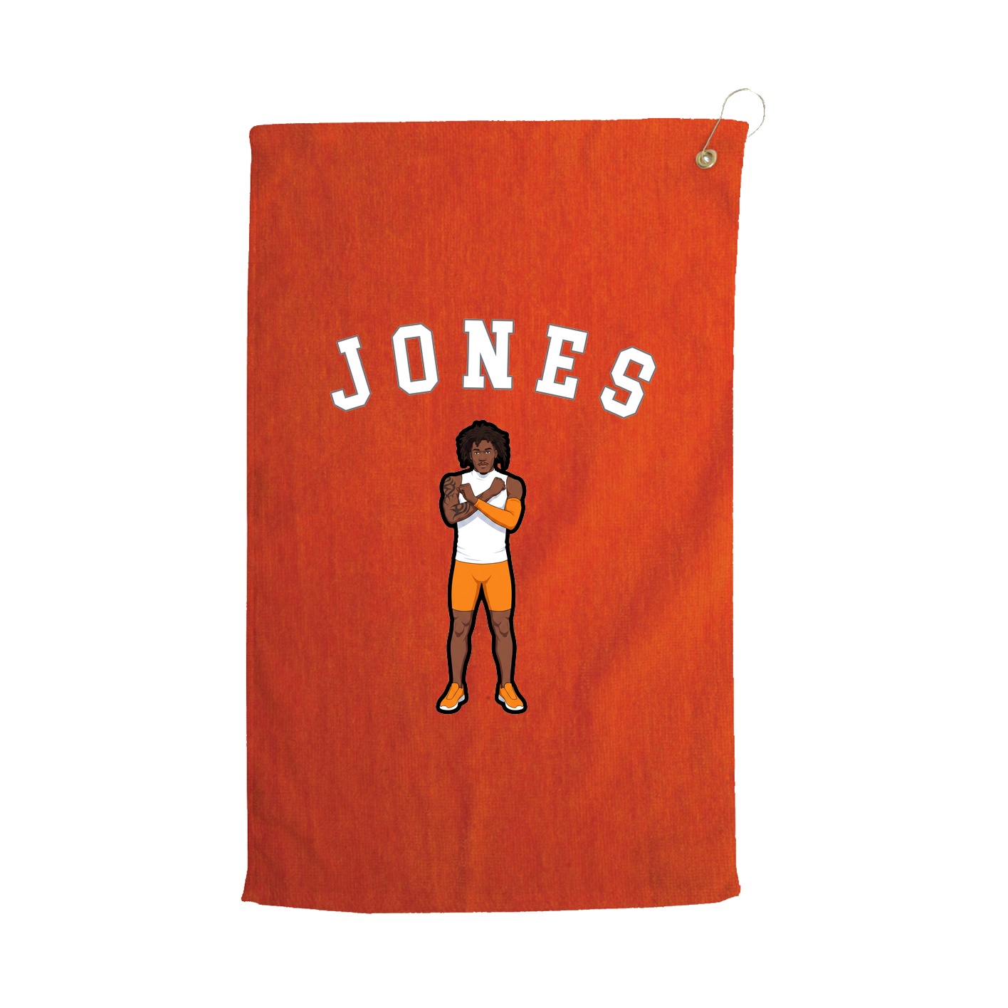 Golf Towel — Shirsey Arch in Orange