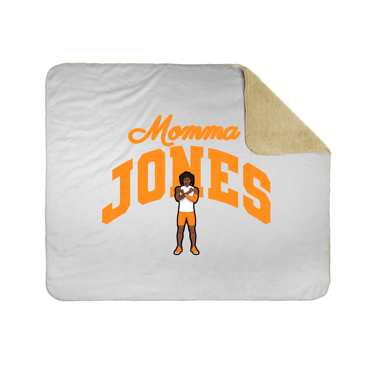Throw Blanket — Mothers Day Arch in White