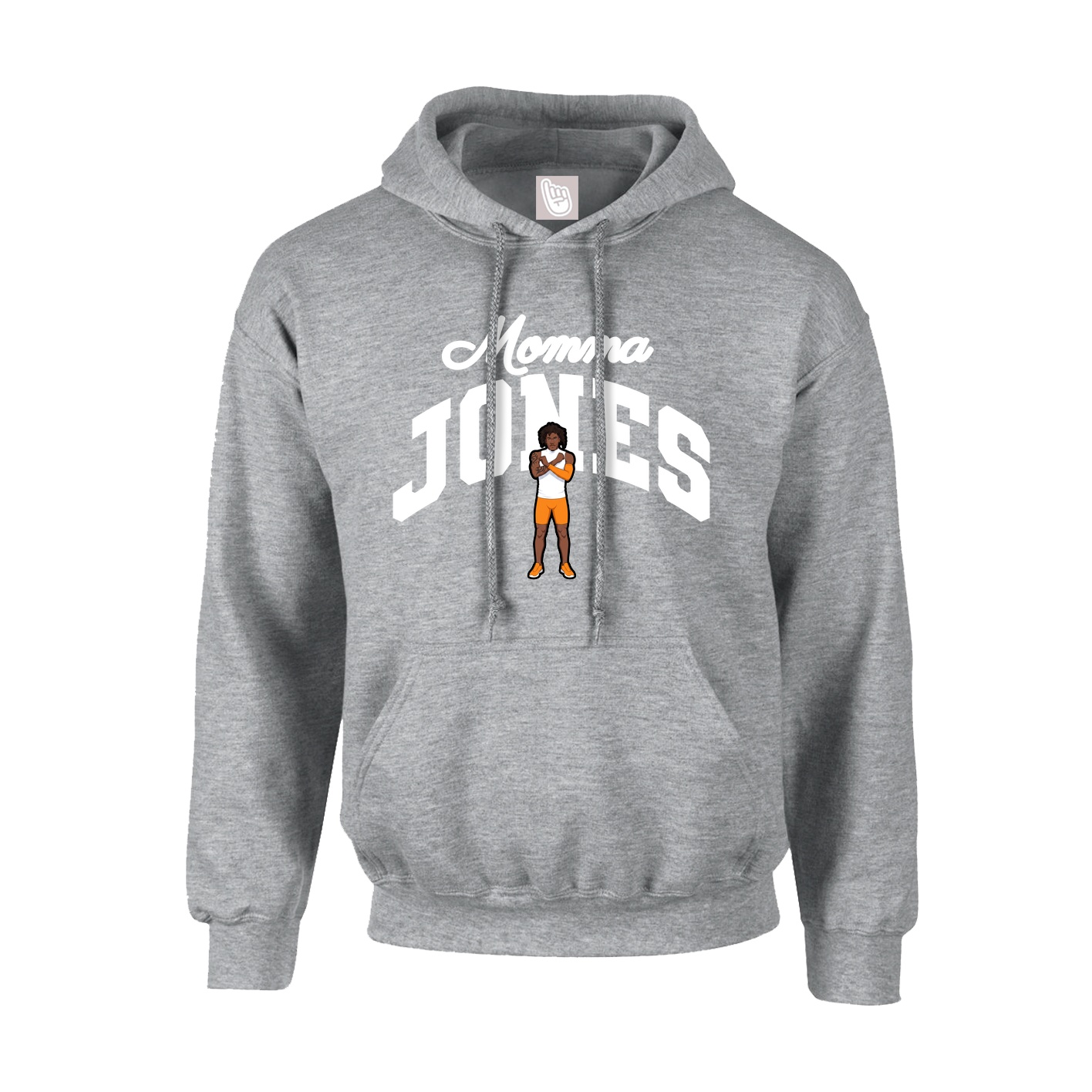 Youth Hoodie — Mothers Day Arch in Grey