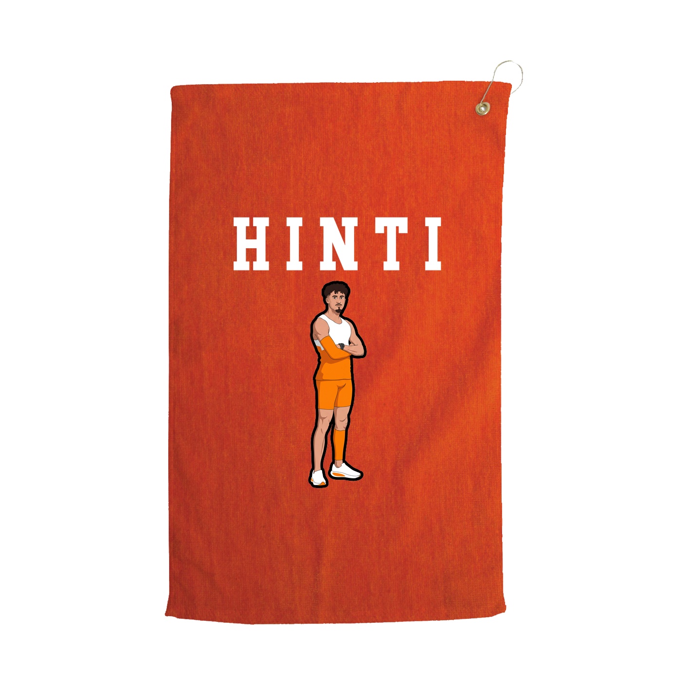 Golf Towel — Shirsey in Orange