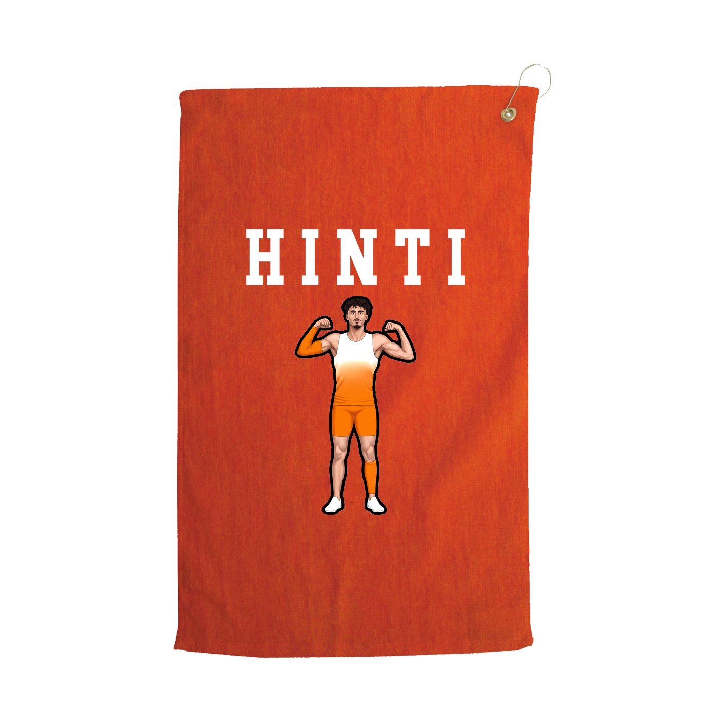 Golf Towel — Shirsey in Orange
