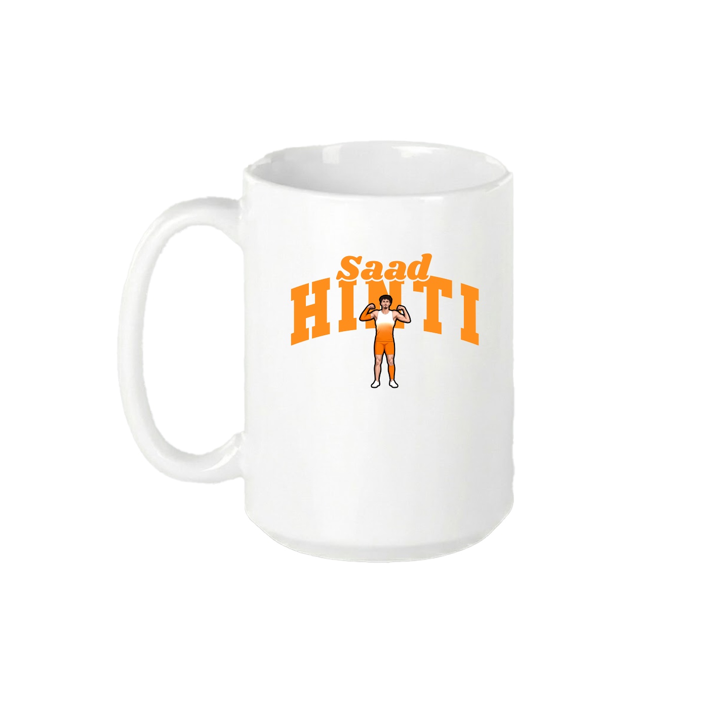 15oz Coffee Mug — Signature Arch in White