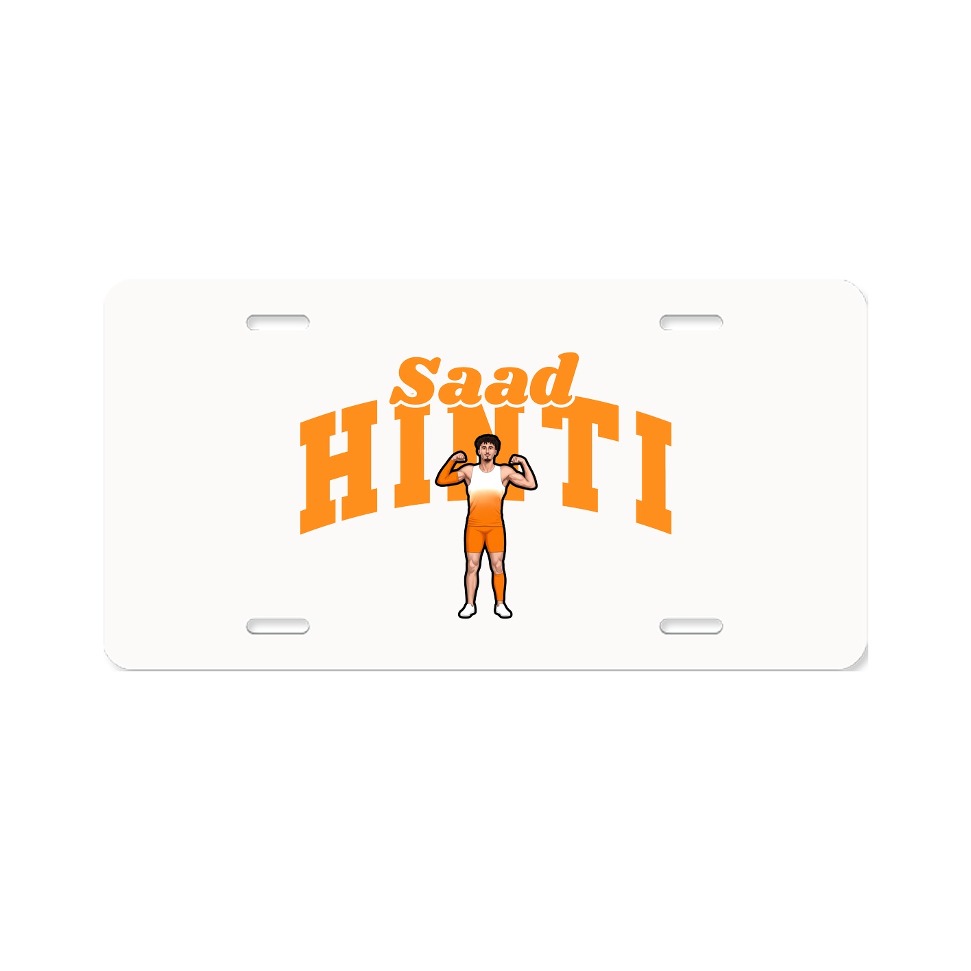 License Plate — Signature Arch in Classic