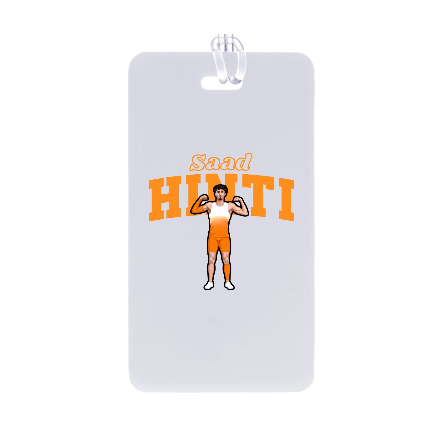 Bag Tag — Name Arch in Classic