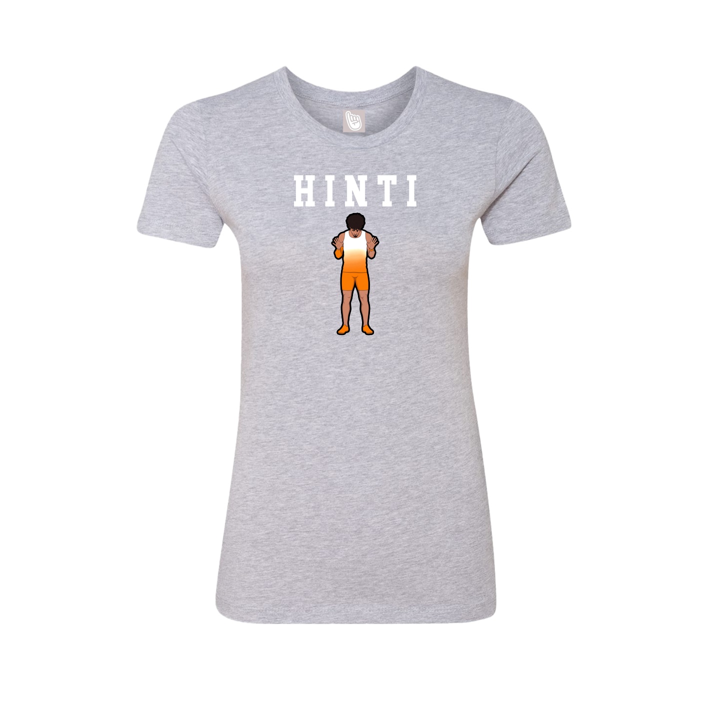 Fitted Women's Tee — Shirsey in Grey