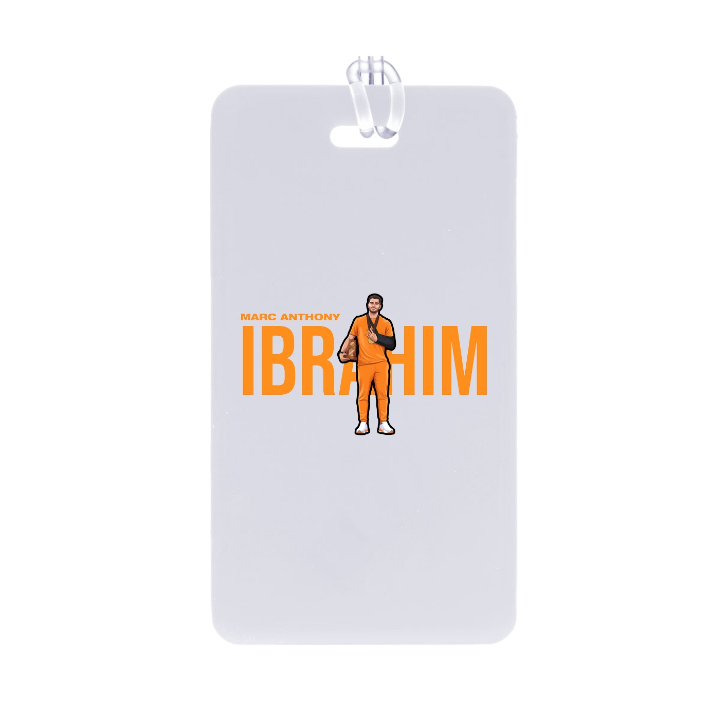 Bag Tag — Player Name in Classic