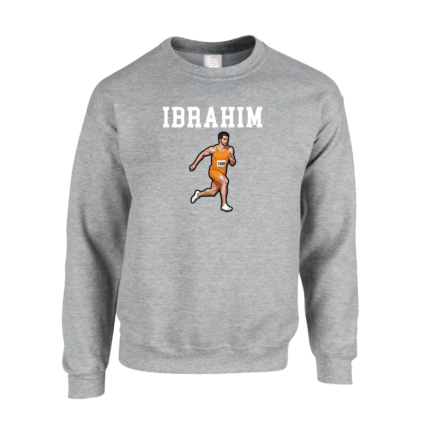 Fleece Crew — Shirsey in Grey