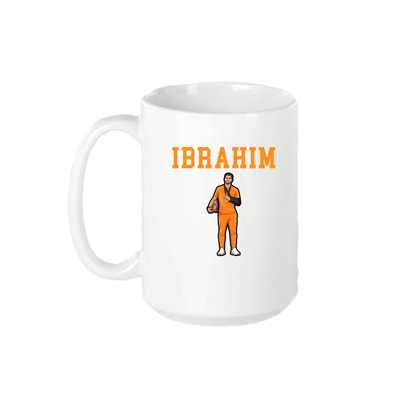 15oz Coffee Mug — Shirsey in White
